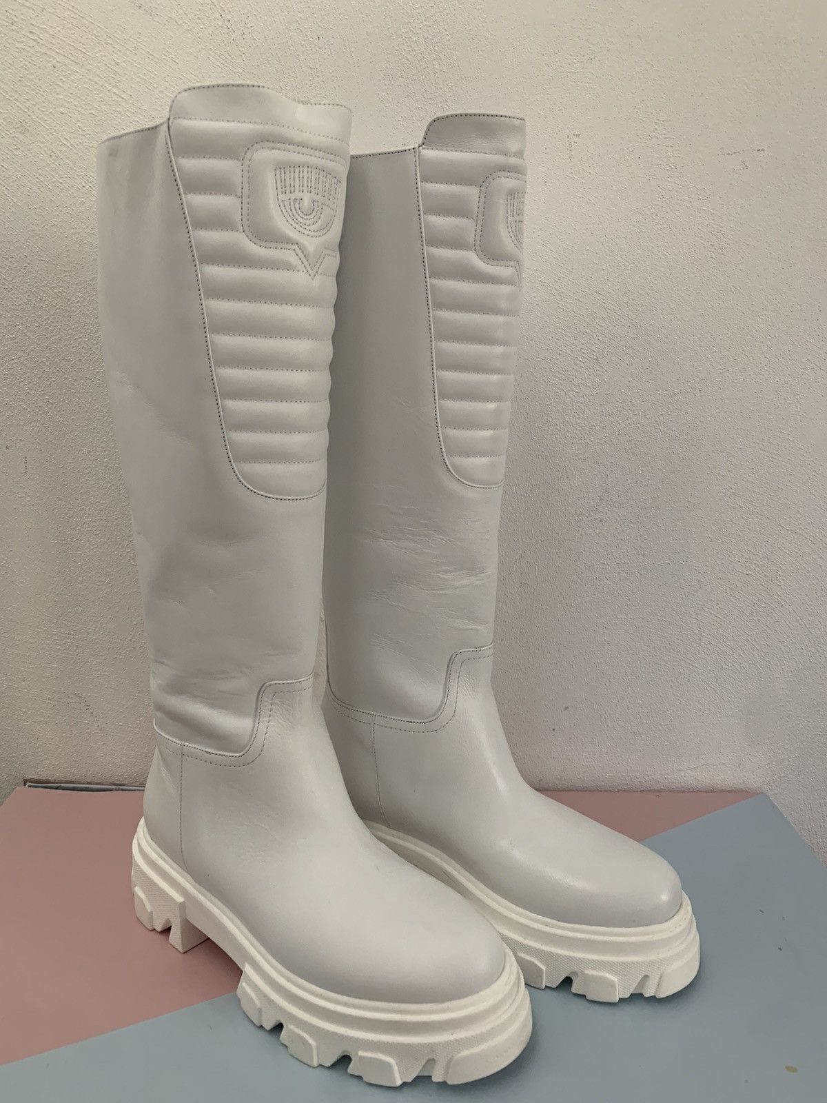 Chiara Ferragni Chiara Ferragni Leather Boots Size US 8 / IT 38 - 10 Thumbnail
