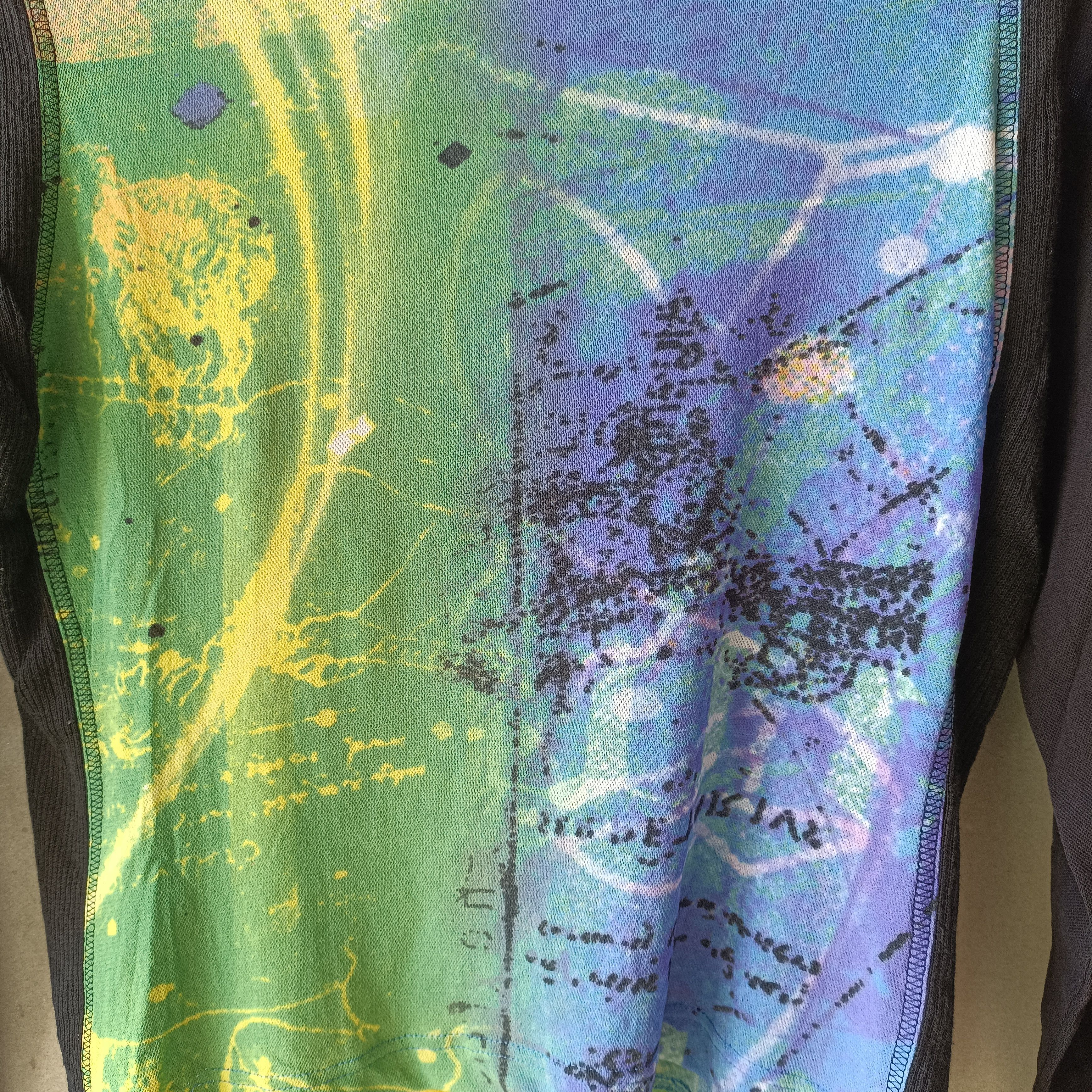 Jean Paul Gaultier 2000s Chamois - Japan Mesh Tatto LS Size S / US 4 / IT 40 - 5 Thumbnail