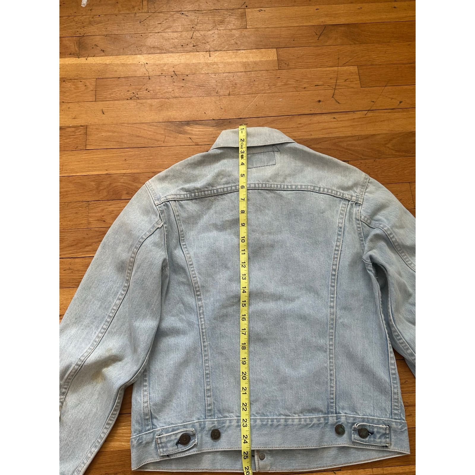 Levi's × Levi's Vintage Clothing Vintage Levi’s 3 Light Wash Denim Jacket S Made USA 1980 Size US S / EU 44-46 / 1 - 7 Thumbnail