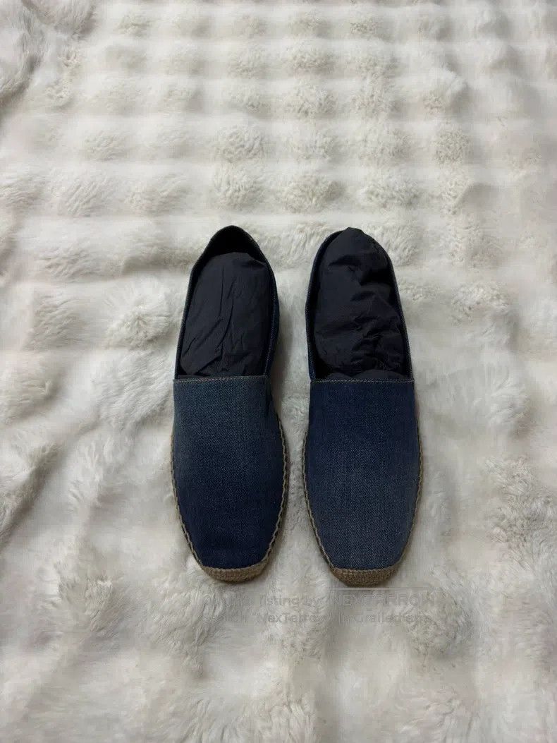 Saint Laurent Paris Saint Laurent Paris Gold Logo Fisherman Shoes Size US 12 / EU 45 - 3 Thumbnail