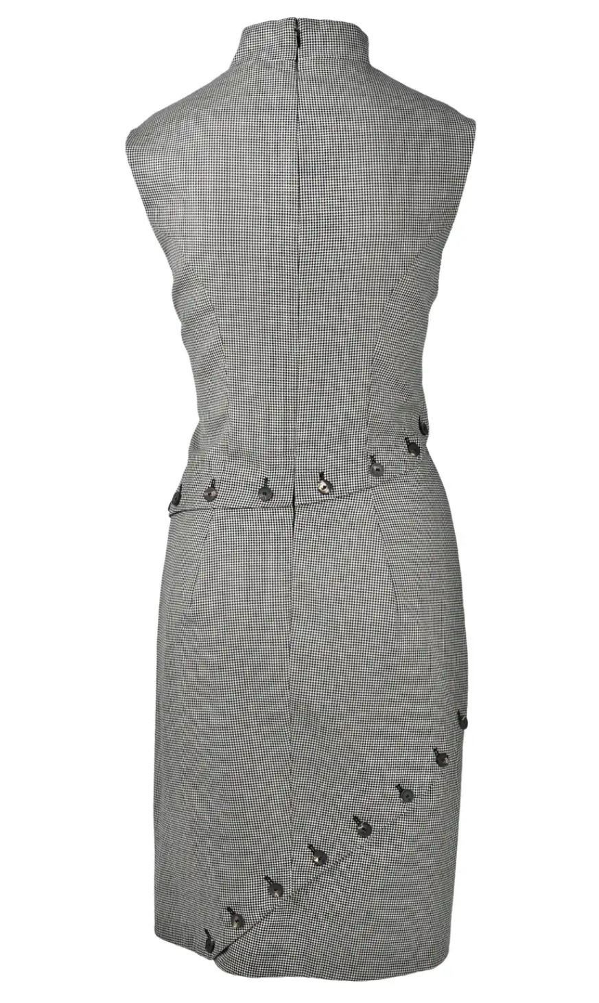 Alexander McQueen Alexander McQueen Deconstructed Button Joan Of Arc Dress Size M / US 6-8 / IT 42-44 - 6 Thumbnail