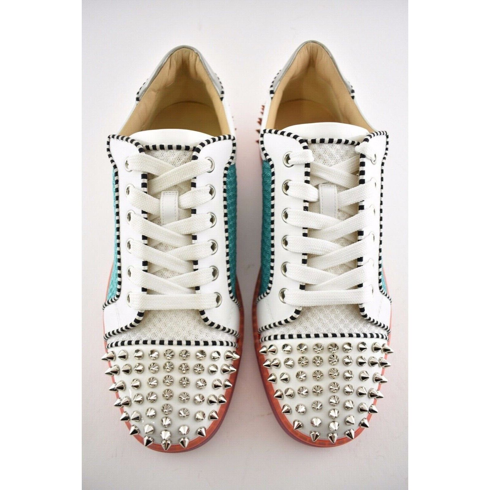 Christian Louboutin Christian Louboutin Mens AC Seavaste 2 Flat White Size US 8 / EU 41 - 7 Thumbnail