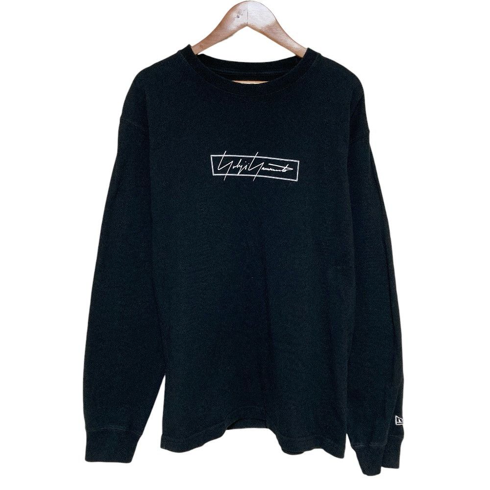 Other Yoji Yamamoto Pool Homme Yohji Yamamoto POUR HOMME × NEW ERA Long Sleeve T-shirt Textile T-Shirts DUTY FREE for USA Size ONE SIZE - 1 Thumbnail
