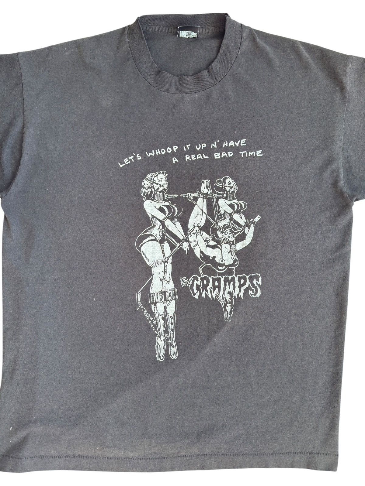 Band Tees RARE Vintage 1986 The Cramps Date w/ Elvis ‘Whoop It Up’ Tee Size US XL / EU 56 / 4 - 5 Thumbnail