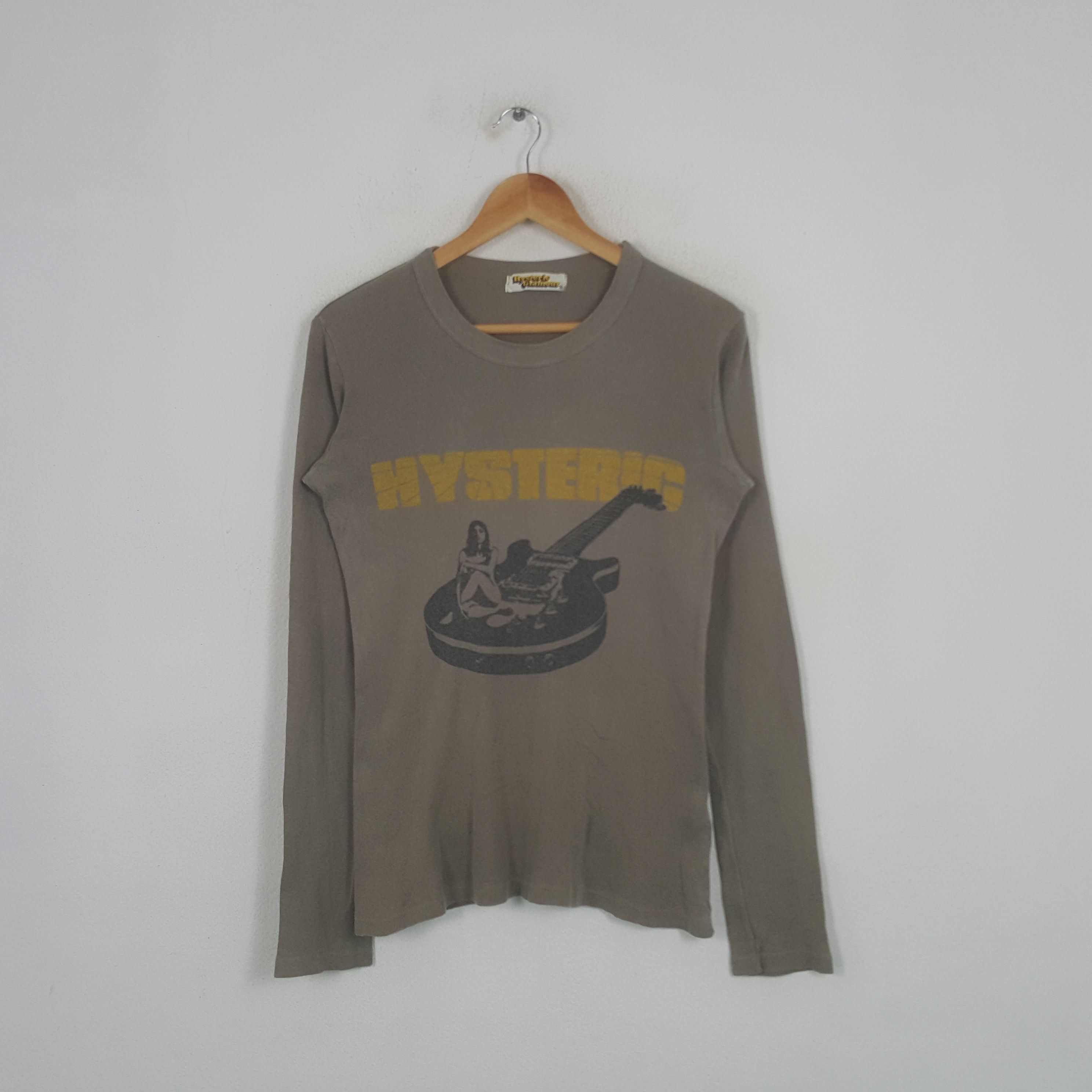 Hysteric Glamour × Japanese Brand × Vintage Vintage Hysteric Glamour Japanese Brand Long Sleeve Tshirt Size US S / EU 44-46 / 1 - 1 Thumbnail