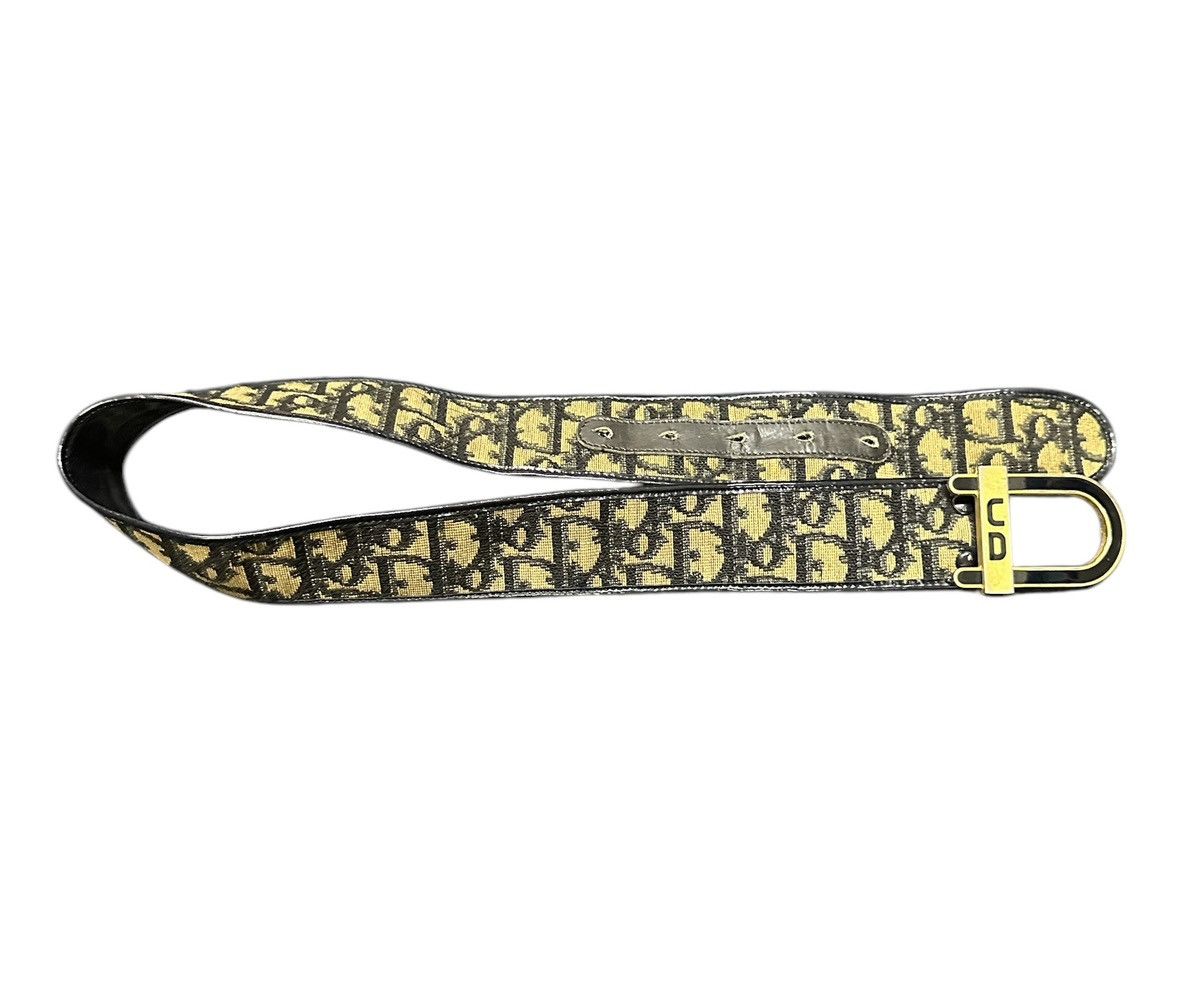Dior Dior monogram leather belt Size ONE SIZE - 3 Thumbnail