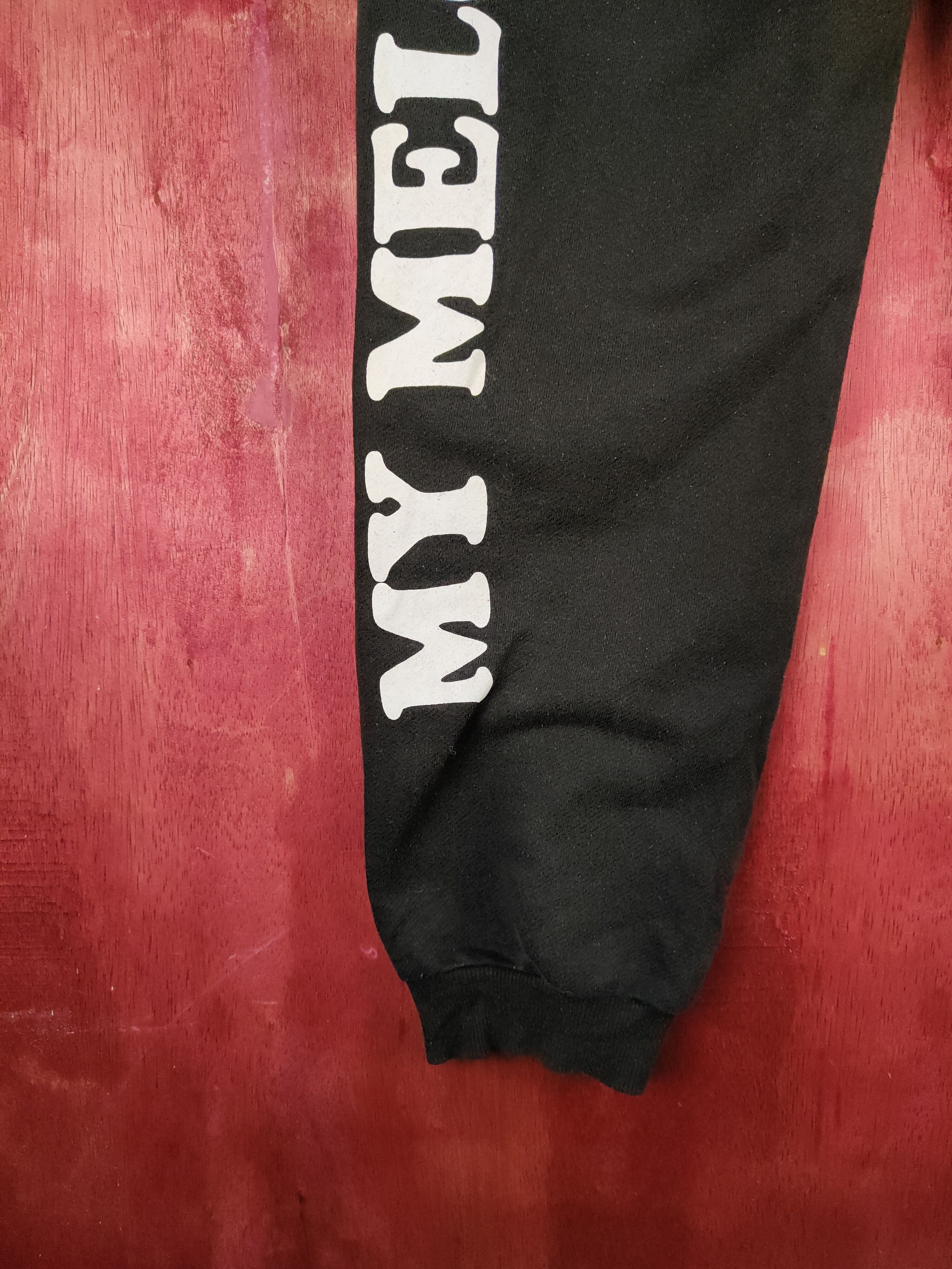 Cartoon Network × One Piece × Vintage My Melody Black Sweatpants #S2229 Size 25" / US 0 / IT 36 - 11 Thumbnail