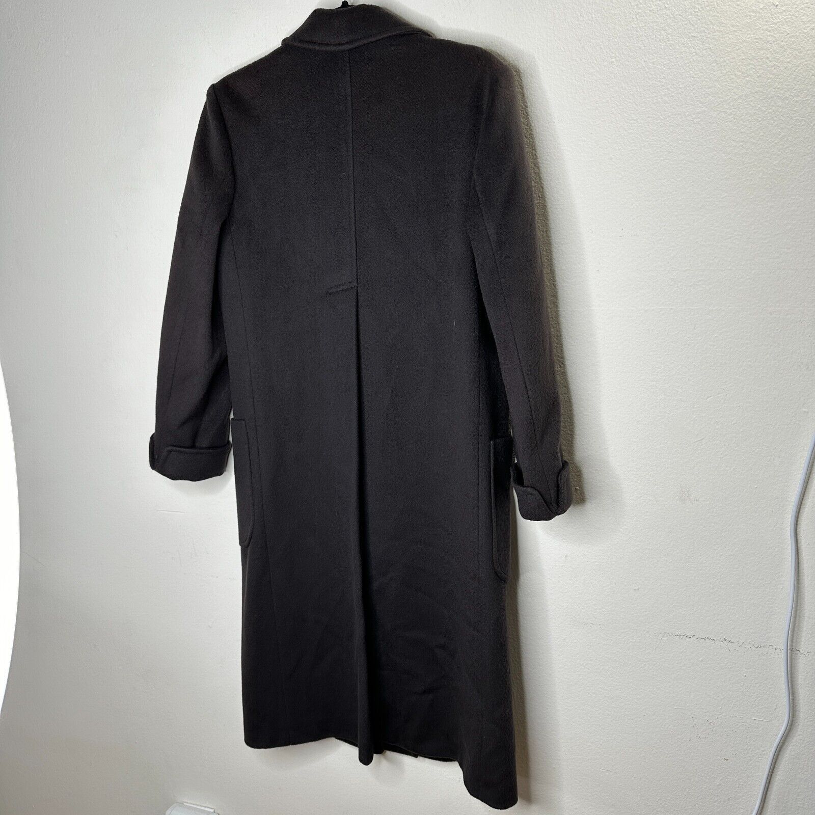 Other Cassidy Petite Brown 2-Button Wool Cuffed Back Pleat Coat 2 Size XS / US 0-2 / IT 36-38 - 2 Thumbnail