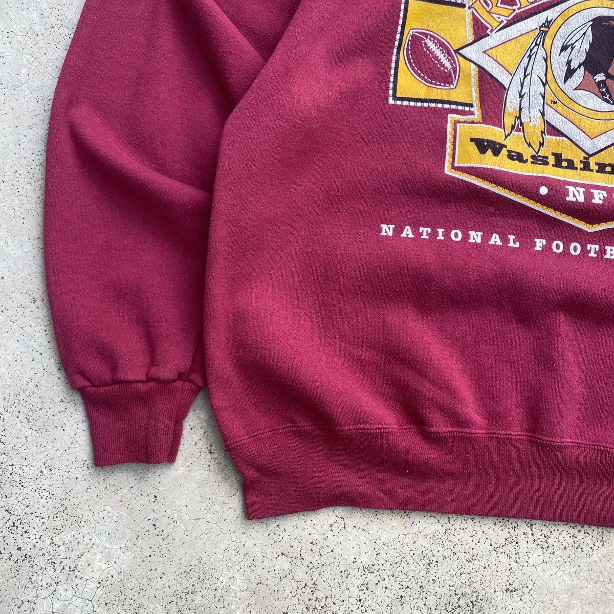 NFL Vintage 90's Washington Redskins NFL Baggy Sweatshirt (XL) Size US XL / EU 56 / 4 - 4 Thumbnail