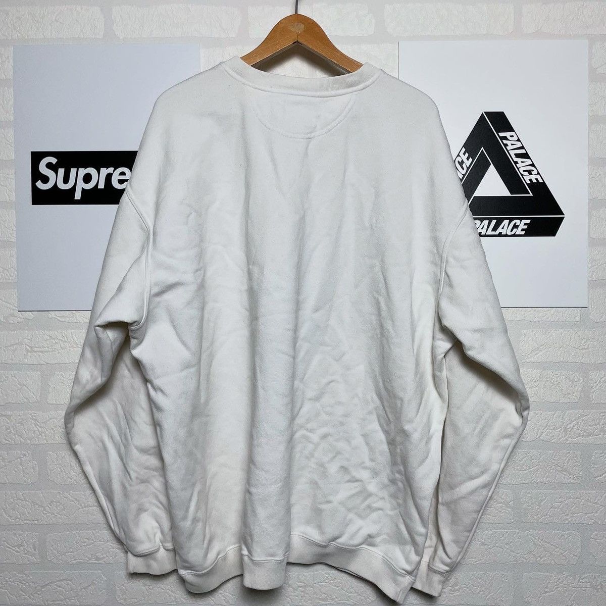 Nike 90s Vintage Nike Sweatshirt Boxy Fit Mini Swoosh Y2k Size US XXL / EU 58 / 5 - 2 Thumbnail