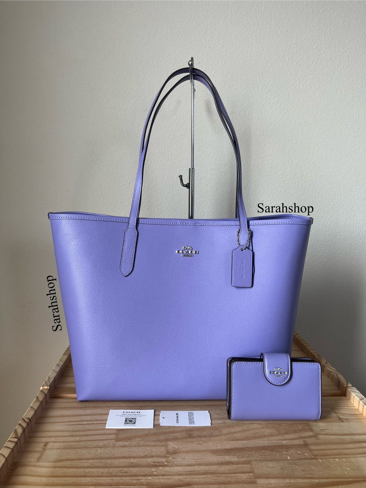 image of Coach Set in Purple, Women's