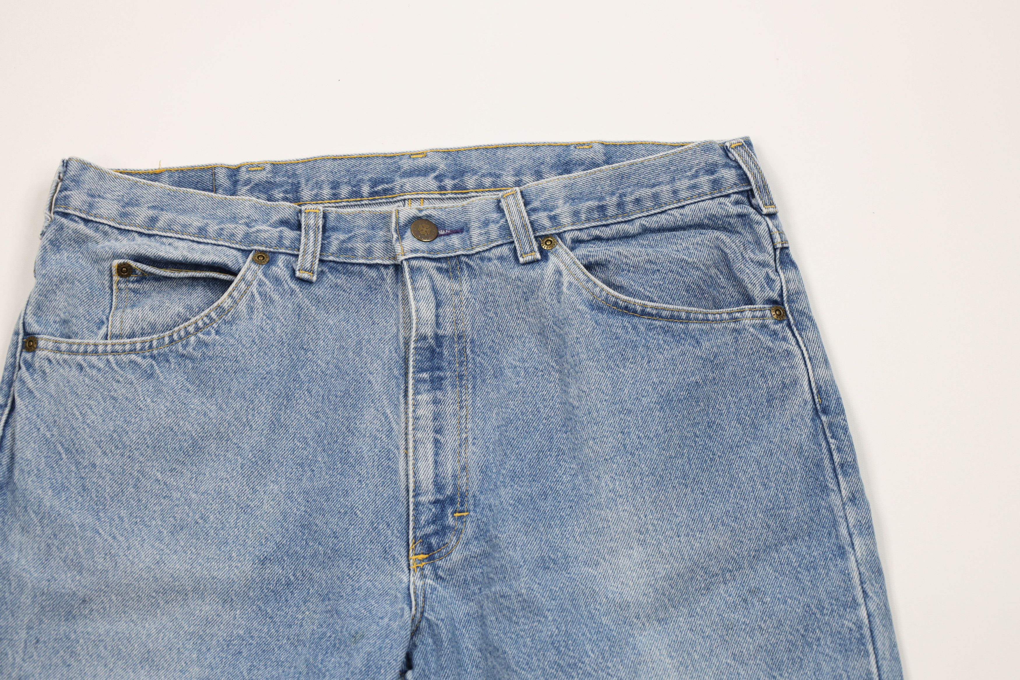 Vintage Vintage 70s OshKosh B'Gosh Wide Leg Denim Jeans Blue USA Size US 36 / EU 52 - 2 Thumbnail