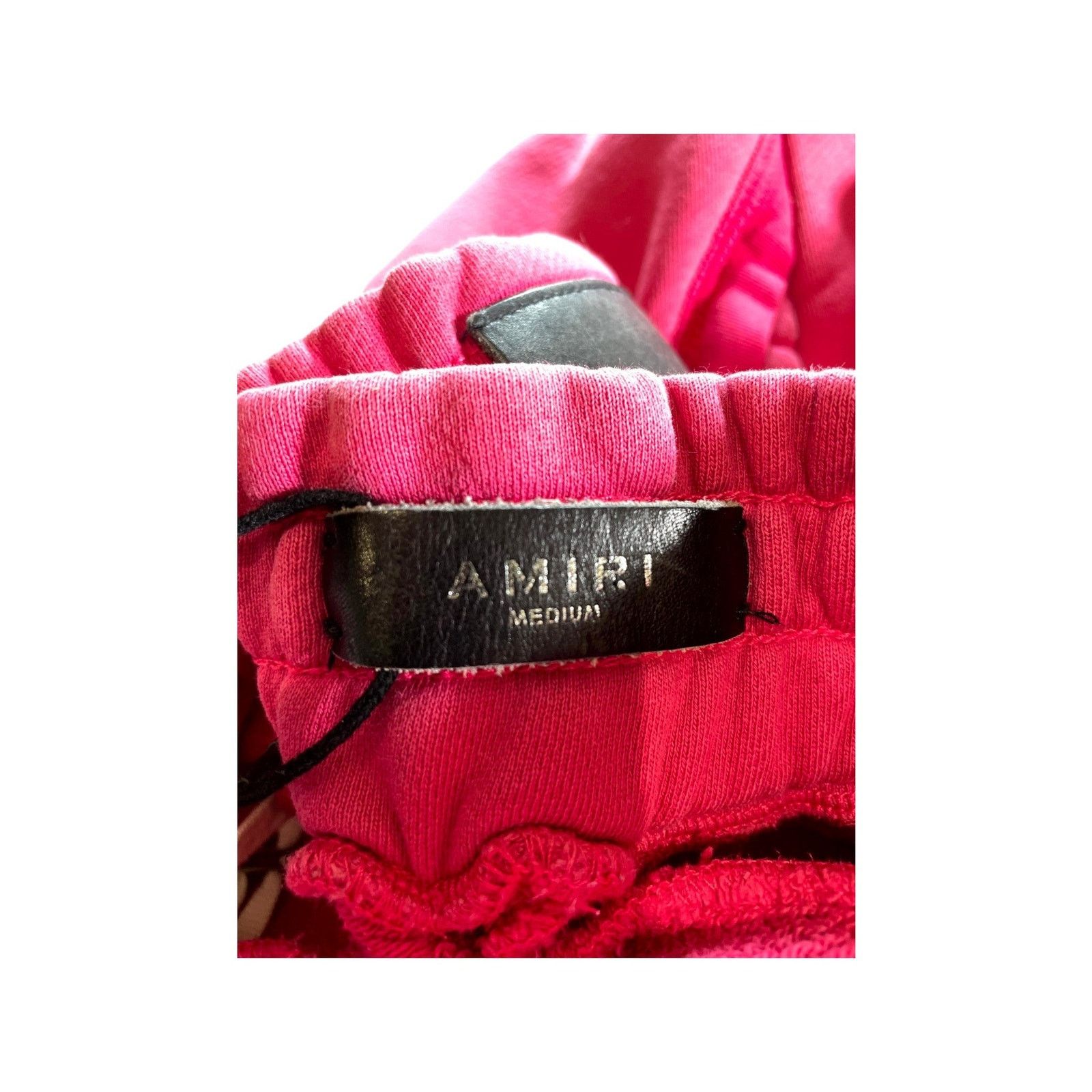 Amiri Amiri "Core Logo" Pink & White Sweatpants Size US 32 / EU 48 - 3 Thumbnail