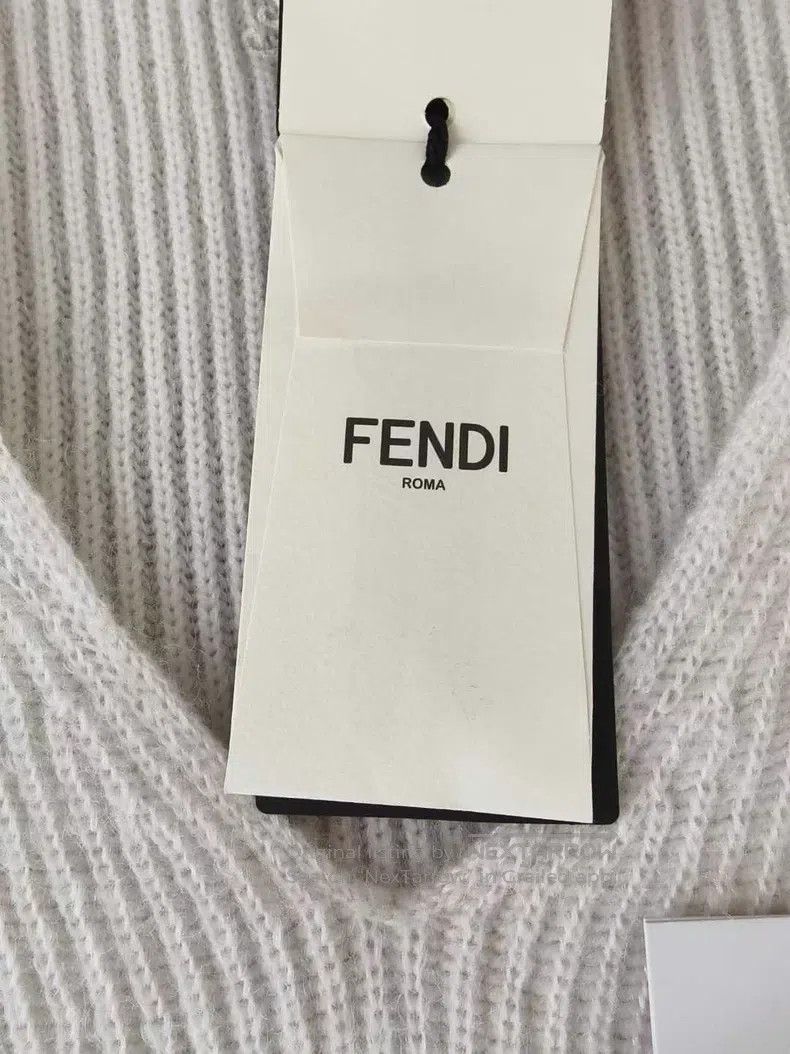 Fendi Fendi Cashmere Dress Size XXS / US 00 / IT 34 - 5 Thumbnail