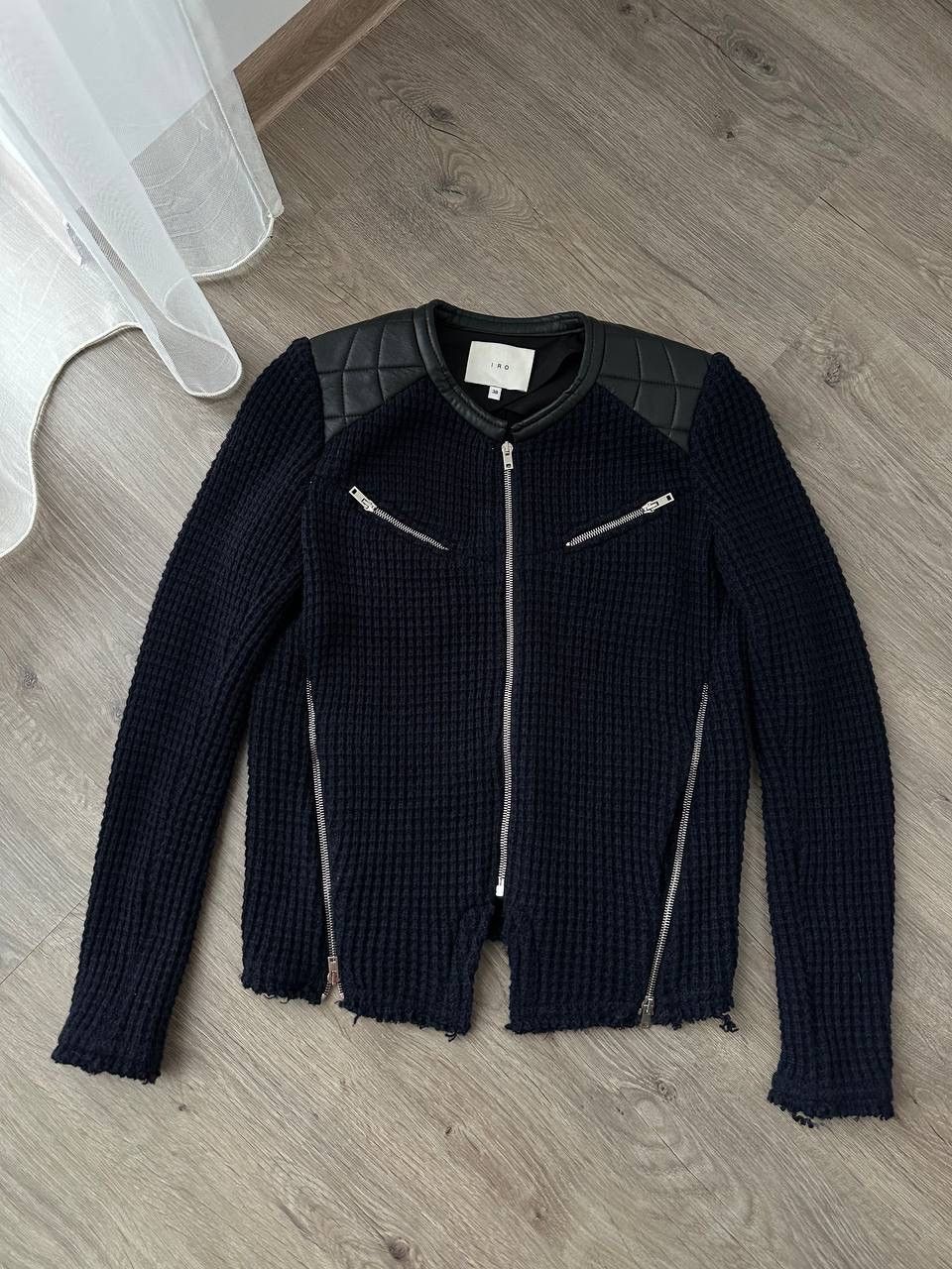 Iro × Japanese Brand × Vintage Vintage IRO Japanese Blue Jacket Size US S / EU 44-46 / 1 - 5 Thumbnail