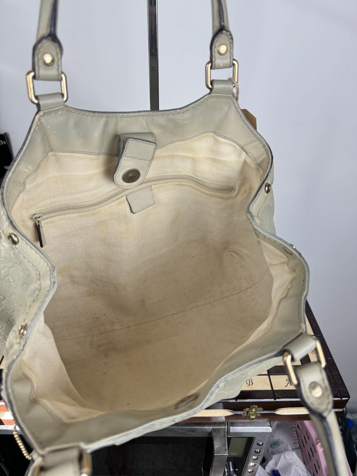 Gucci Leather shoulder bag Gucci Sukey GG original luxury item Size ONE SIZE - 7 Thumbnail