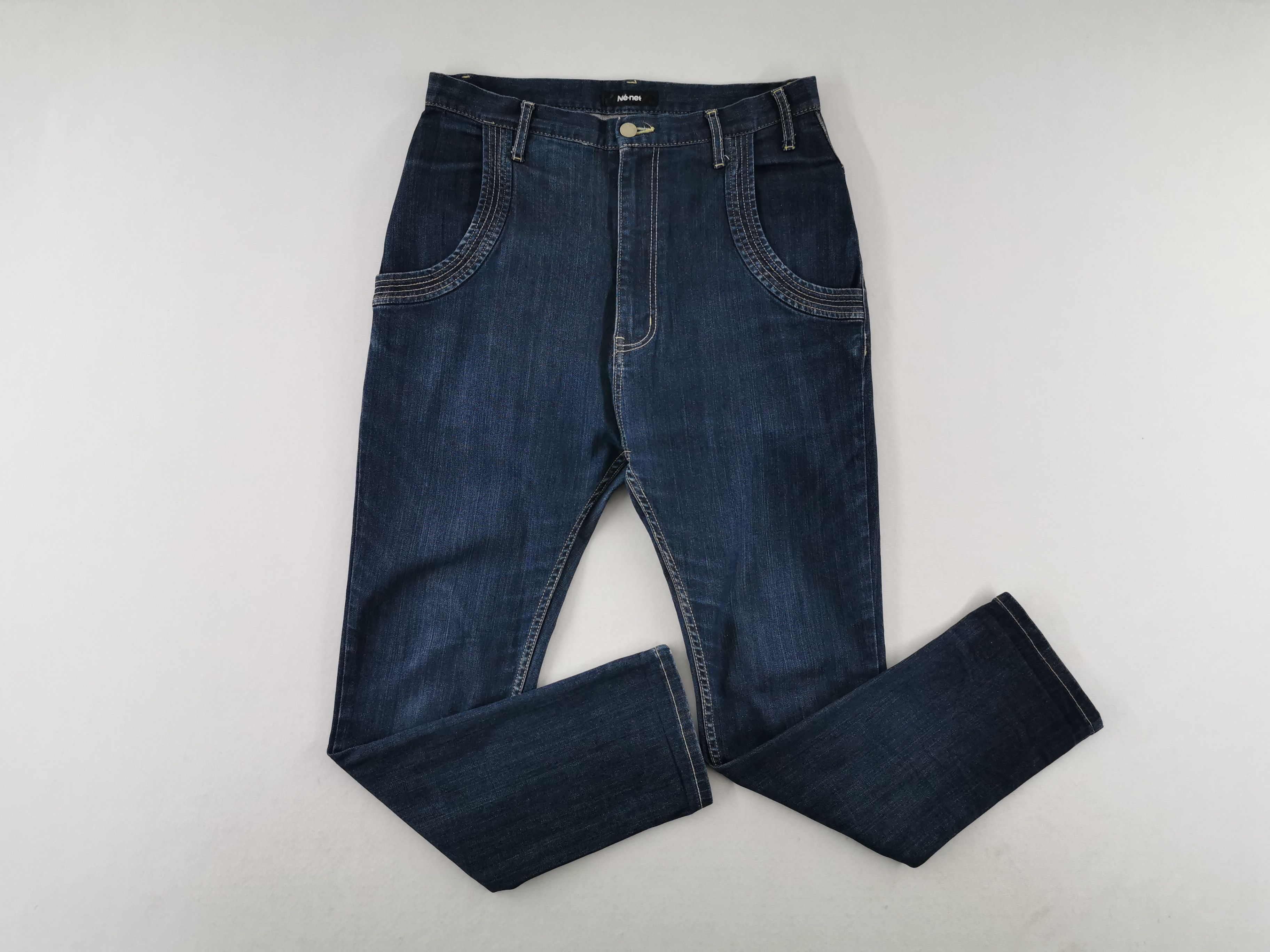 Ne-Net Vintage Size 2 Ne-Net Issey Miyake Jeans Pants Women Size 30 Size 30" / US 8 / IT 44 - 3 Thumbnail