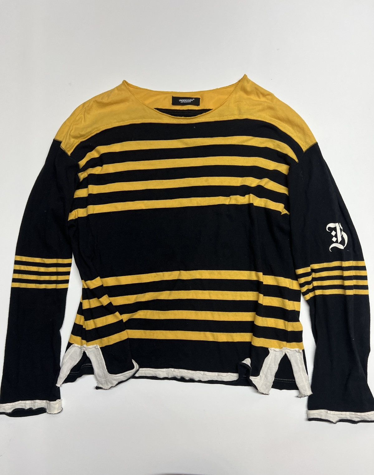 Undercover Jun takhashi Black and yellow long sleeve Size US M / EU 48-50 / 2 - 1 Thumbnail