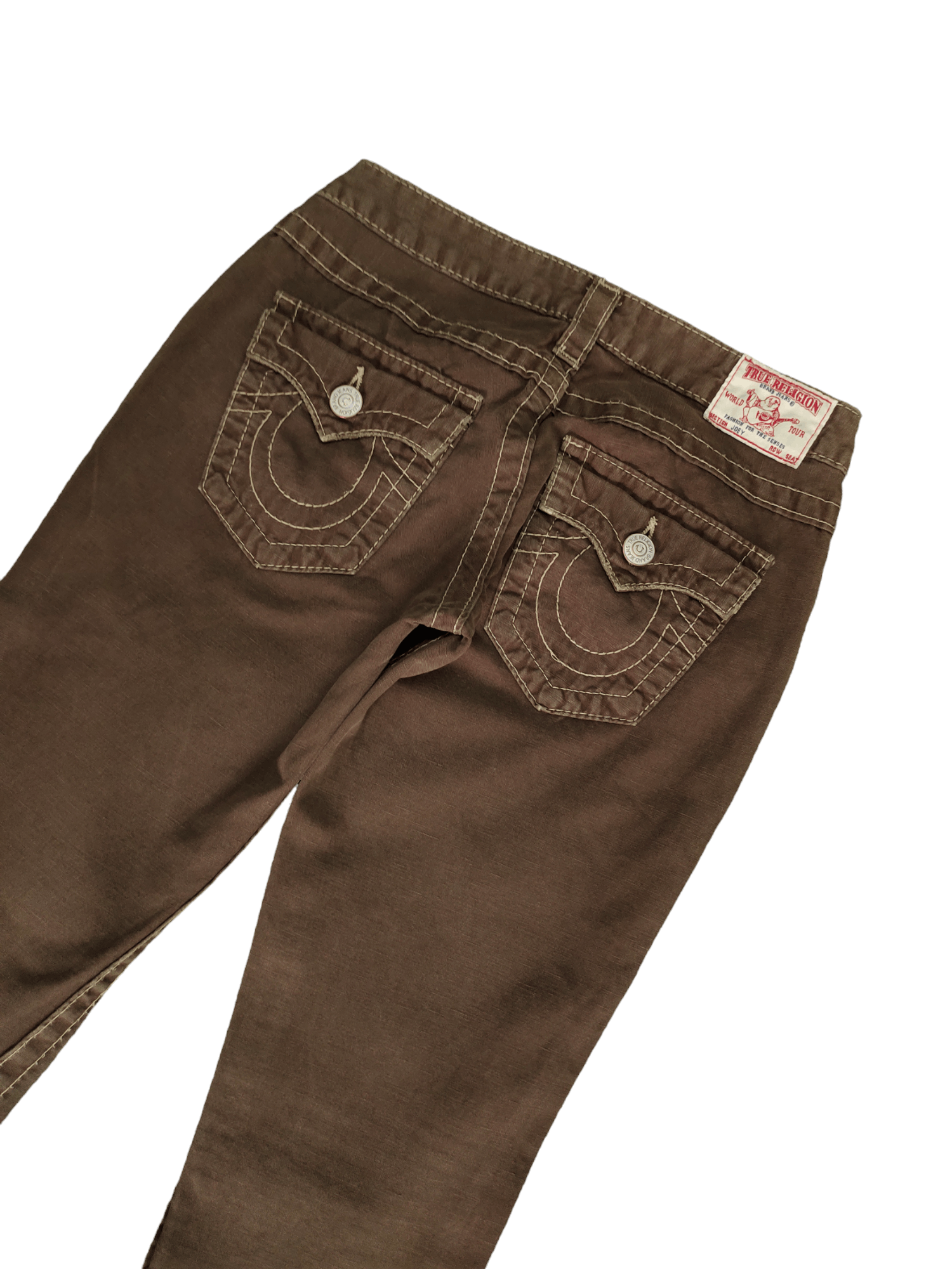 True Religion Flare Jeans True Religion Denim Bootcut Y2k Streetwear Size 26" / US 2 / IT 38 - 14 Thumbnail
