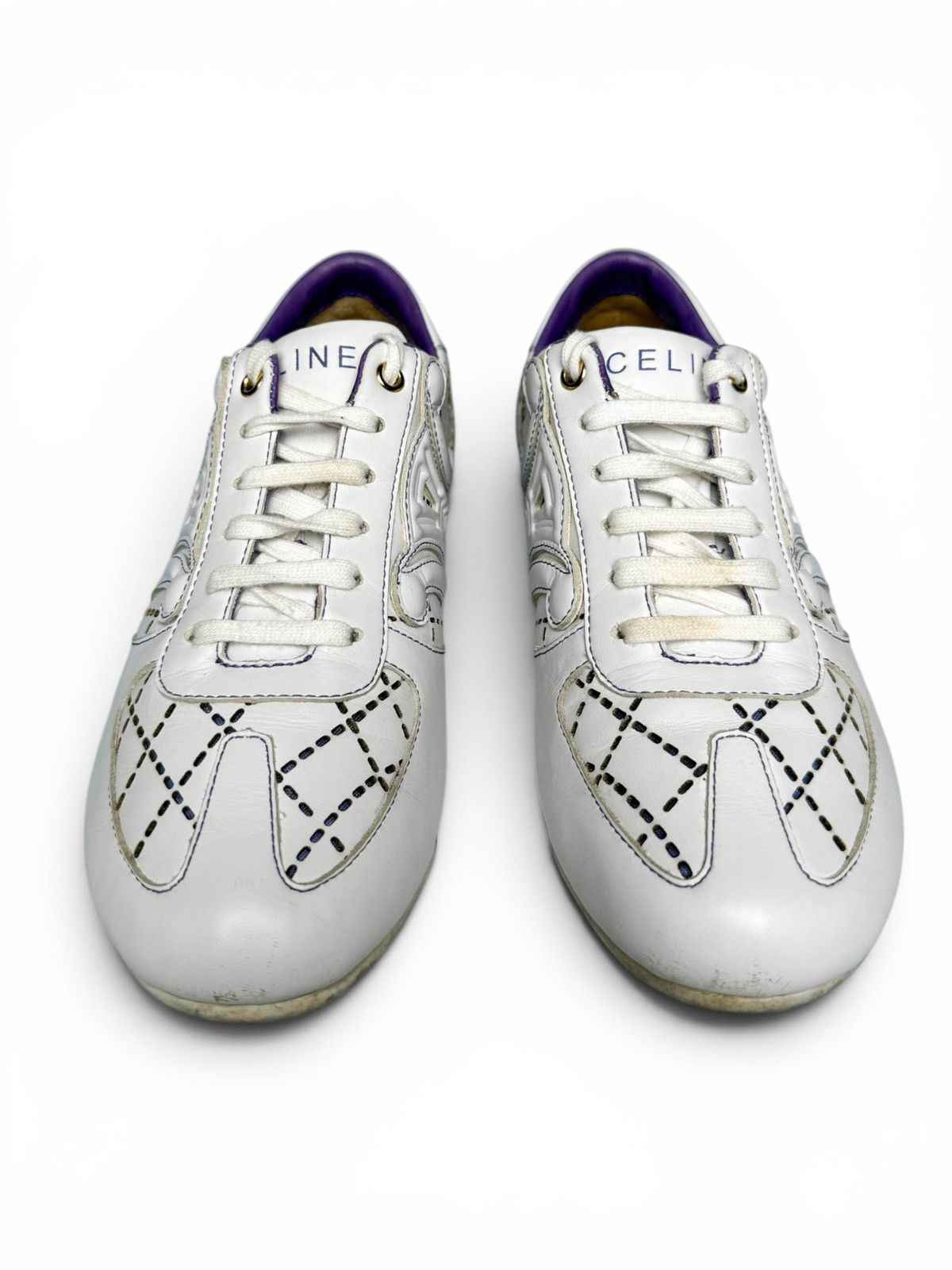 Celine Celine Vintage Triomphe Sneaker Size US 7 / IT 37 - 6 Thumbnail