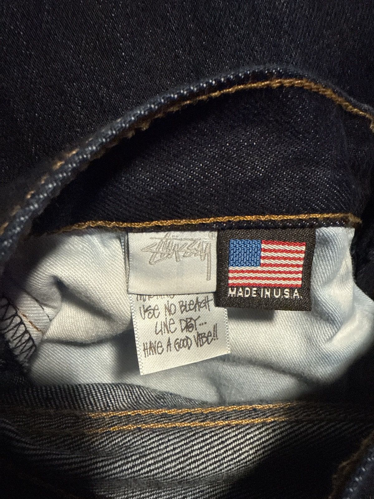 Stussy Stussy American Made Denim Jeans Size US 33 - 5 Thumbnail