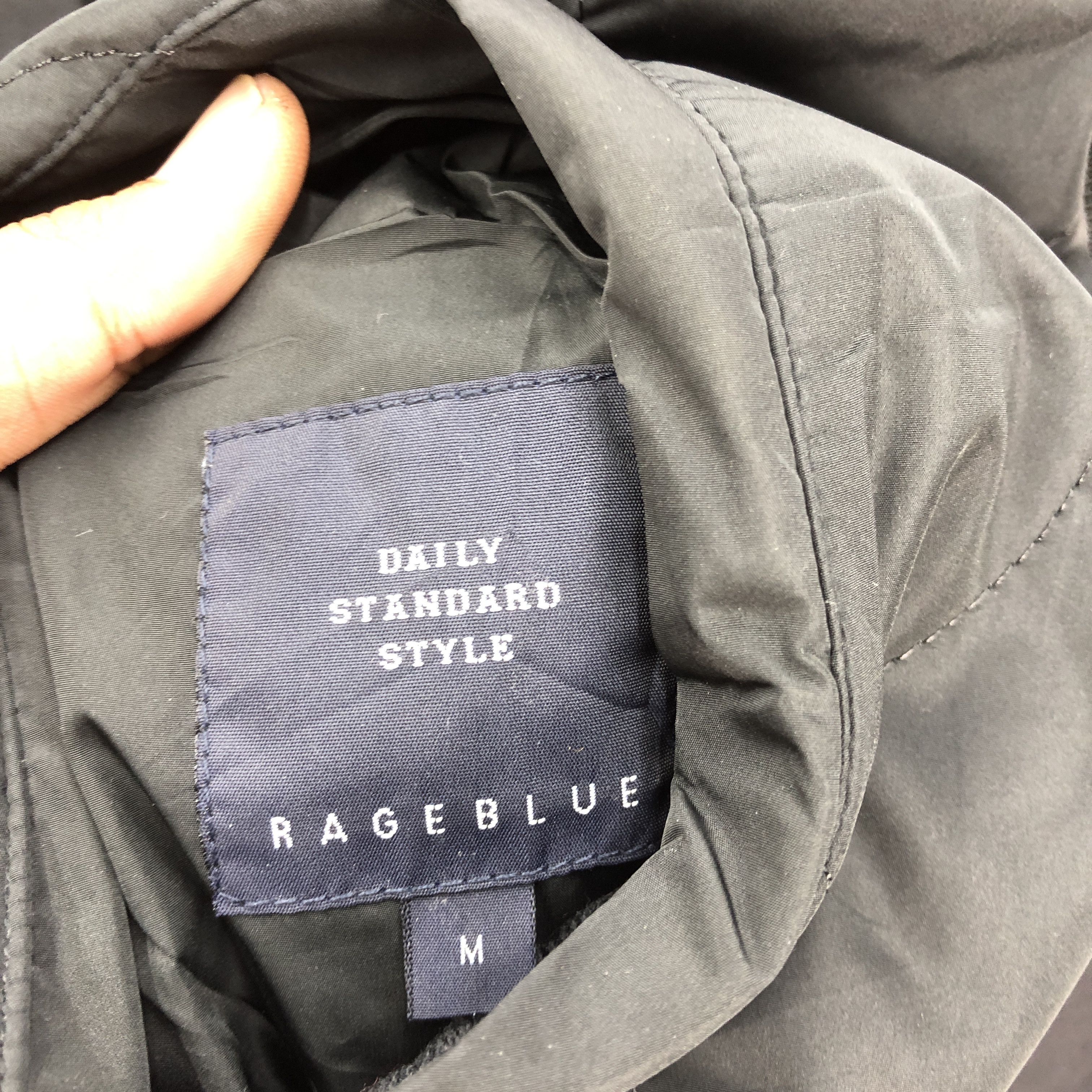 Japanese Brand Vintage Rageblue Reversible Air Force Quilted Bomber Jacket Size US M / EU 48-50 / 2 - 6 Thumbnail