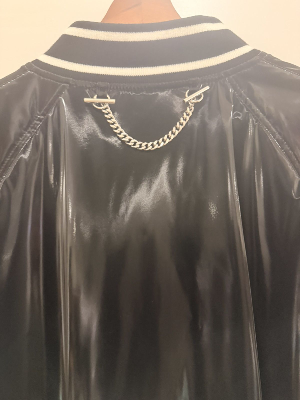 Alexander McQueen Alexander McQueen Chain-Detail Bomber Jacket Size US M / EU 48-50 / 2 - 3 Thumbnail
