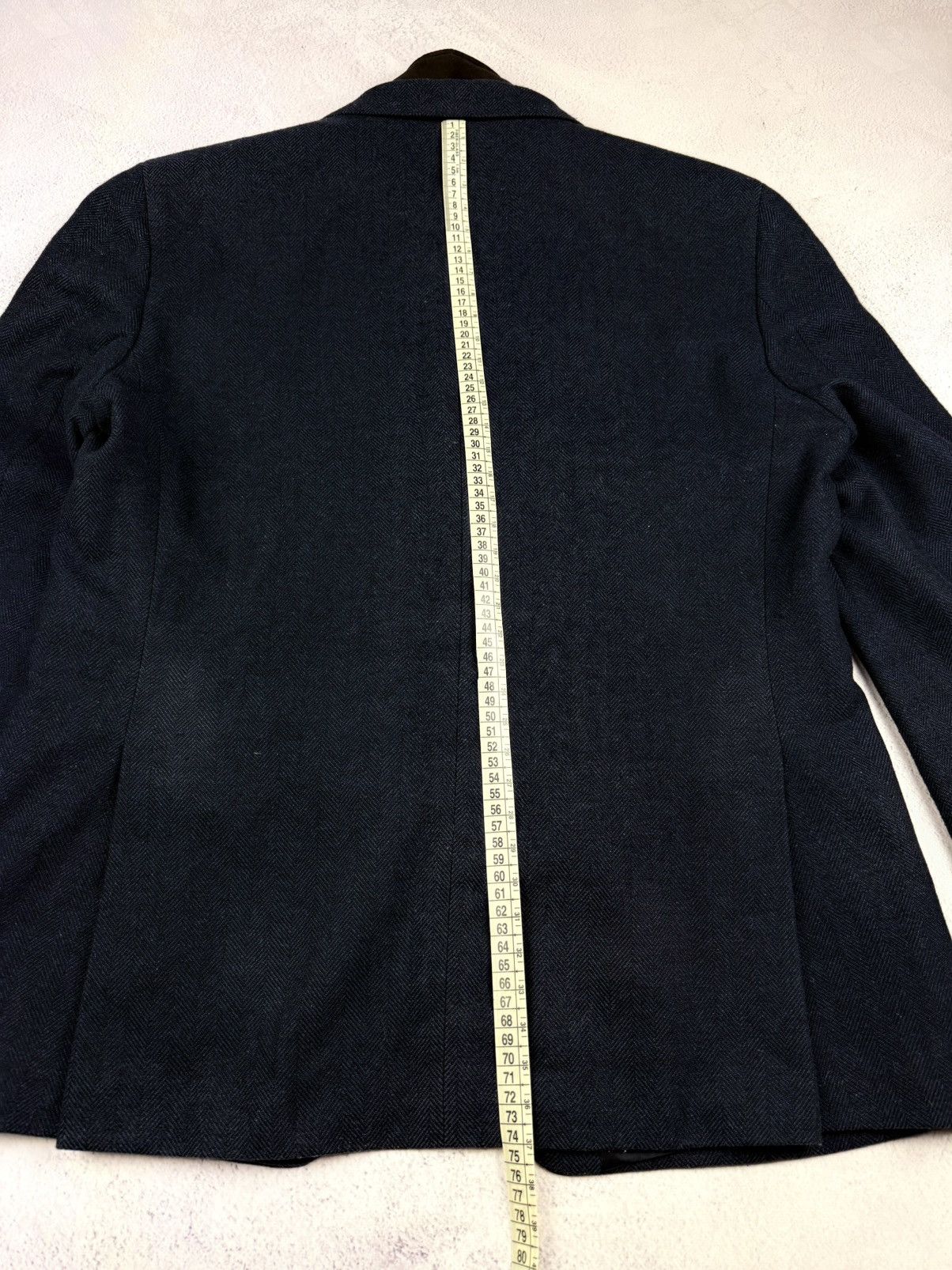 Boggi Boggi Milano Mens Blazer Navy Blue Size 54 Fit Quilted Lined Size 54R - 21 Thumbnail