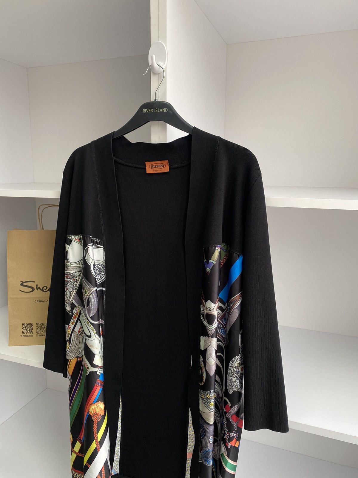 Designer × Missoni × Vintage Vintage Missoni Women’s Poncho Size XS / US 0-2 / IT 36-38 - 7 Thumbnail