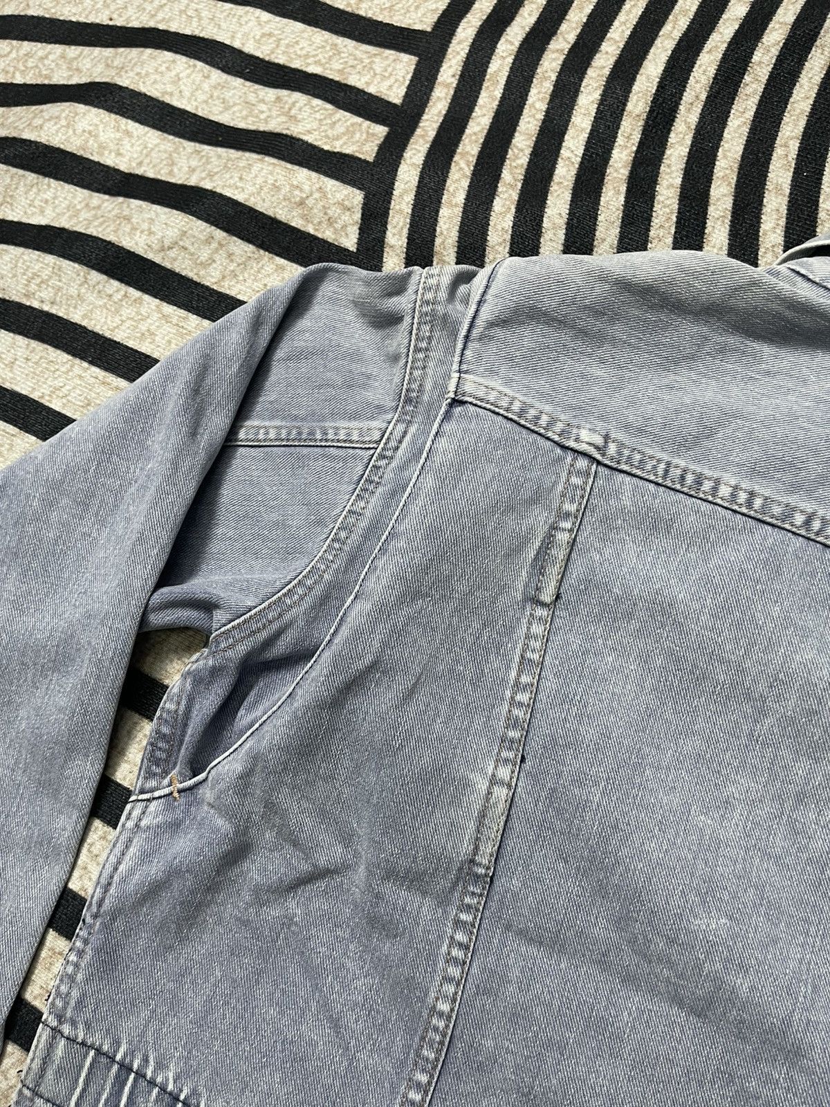 Wrangler 90s WRANGLER BLUE BELL WESTERN DENIM ZIPPER JACKET Size L / US 10 / IT 46 - 21 Thumbnail