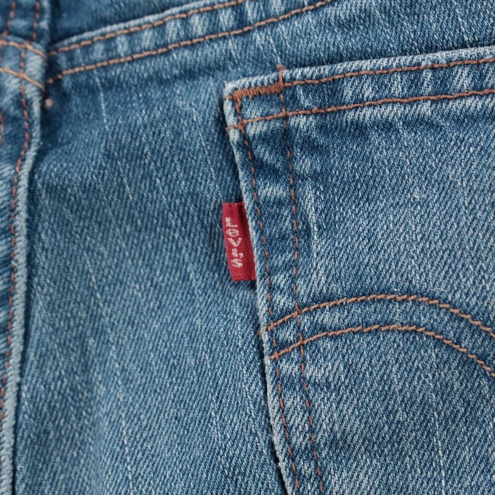 Levi's VINTAGE Levi's 553 Bootcut Jeans Women 12 Blue Denim Cotton Spandex Regular Bootcut 90s 00s Y2K Size 34" / US 12 / IT 48 - 2 Thumbnail