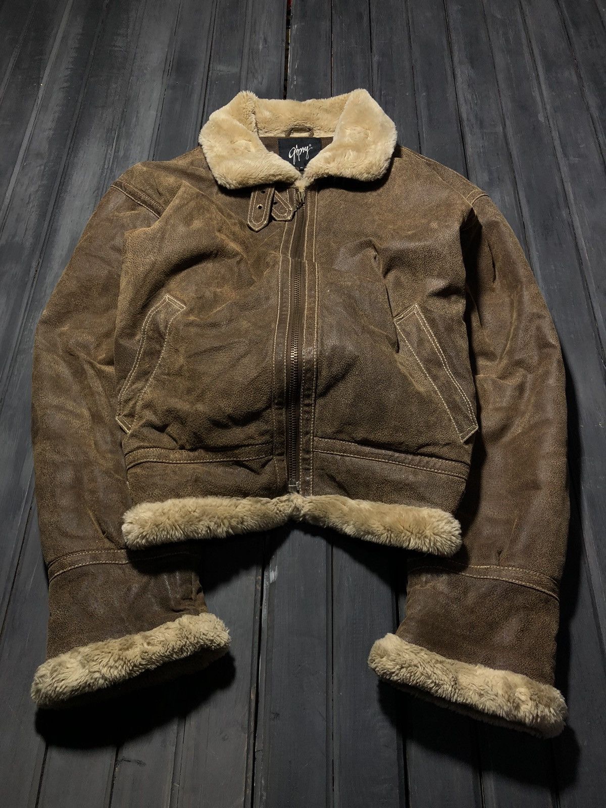 Japanese Brand VTG Avant Garde If Six Was Nine Style Fur Leather Jacket Size US L / EU 52-54 / 3 - 2 Thumbnail