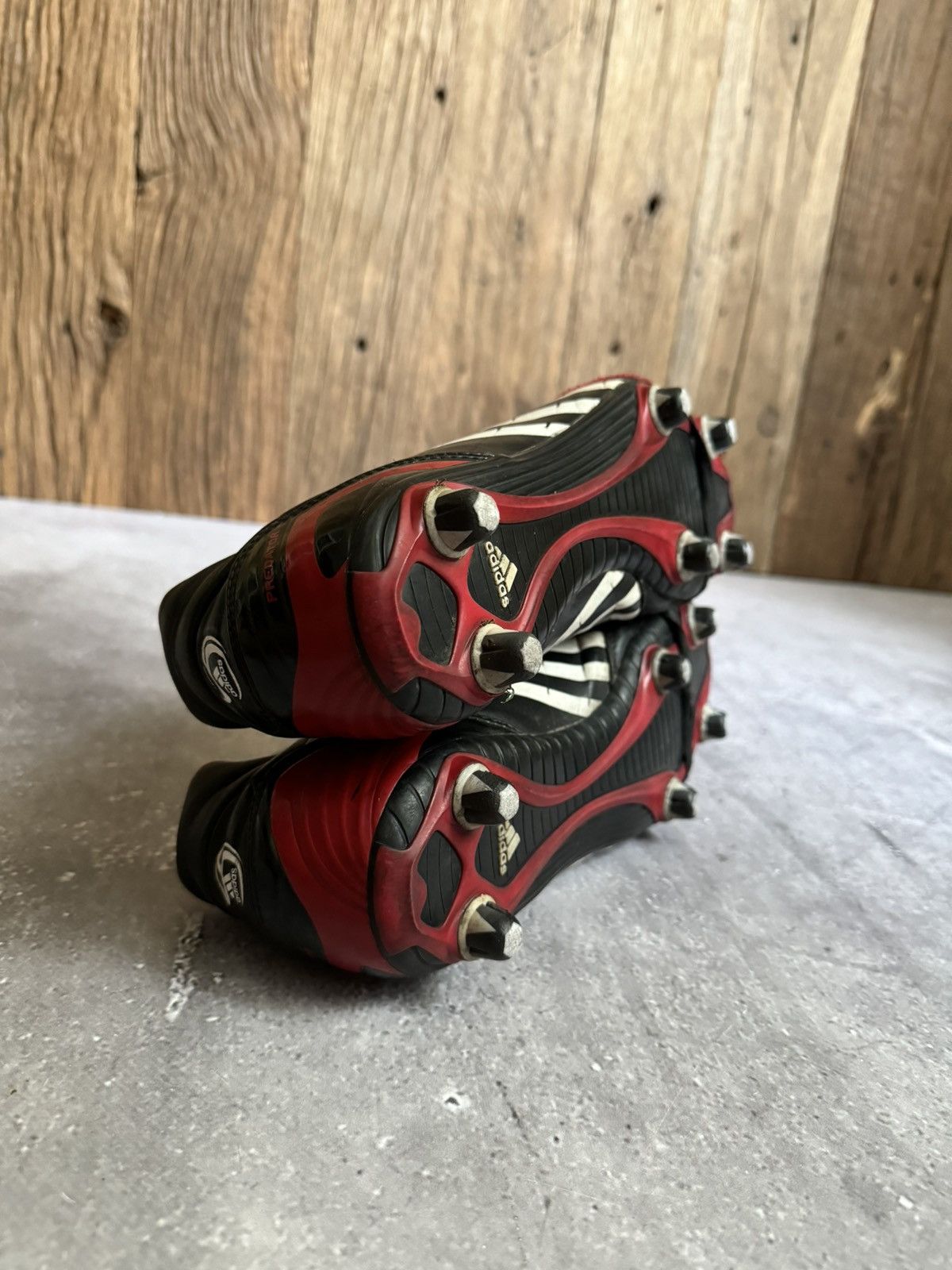 Adidas × David Beckham × Vintage 2009 Adidas Predator Powerswerve X-TRX SG Football Boots Size US 10.5 / EU 43-44 - 8 Thumbnail
