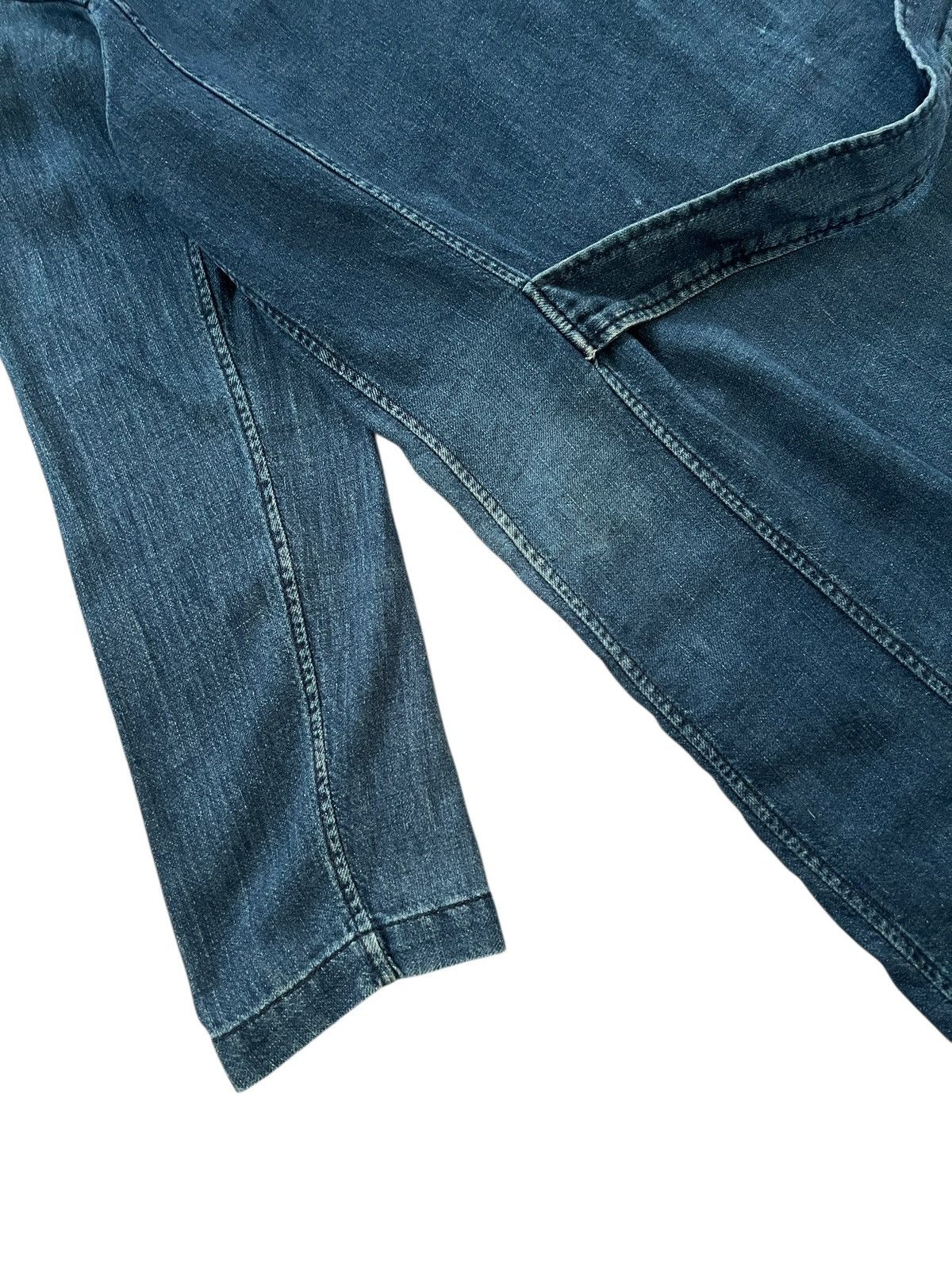 Issey Miyake 1990s Issey Miyake Plantation Indigo Long Jacket Size US S / EU 44-46 / 1 - 10 Thumbnail