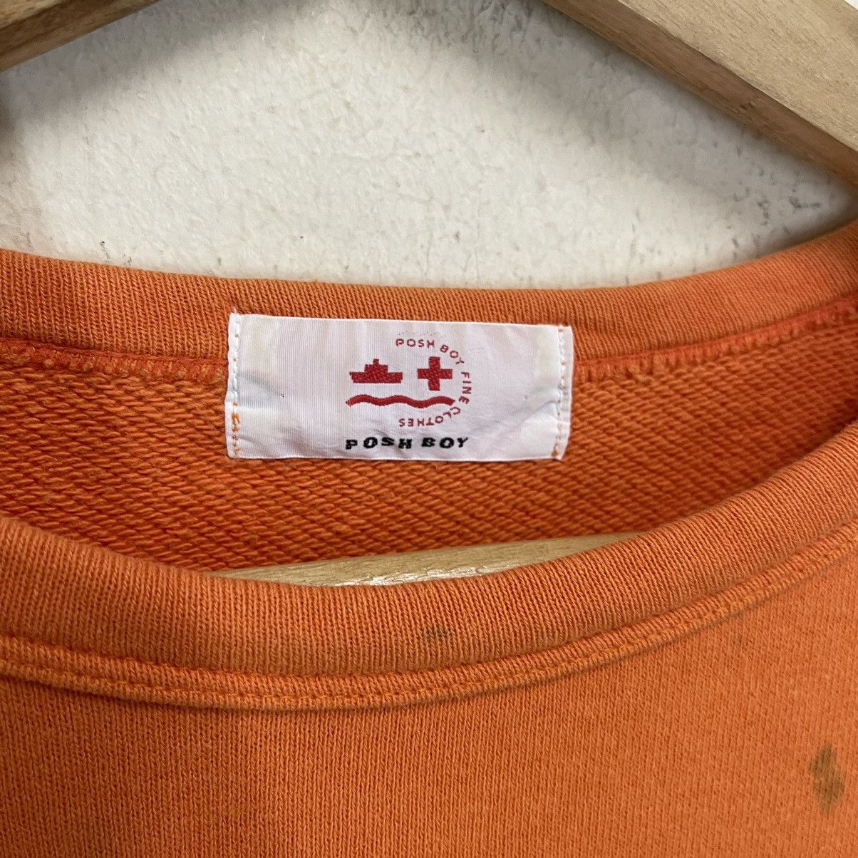 Japanese Brand Poshboy Big Logo Crewneck Sweatshirt Size US M / EU 48-50 / 2 - 10 Thumbnail