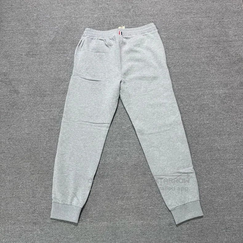 Thom Browne Thom Browne size 3 Gray Drawstring Sport Pants Size US 31 - 2 Thumbnail