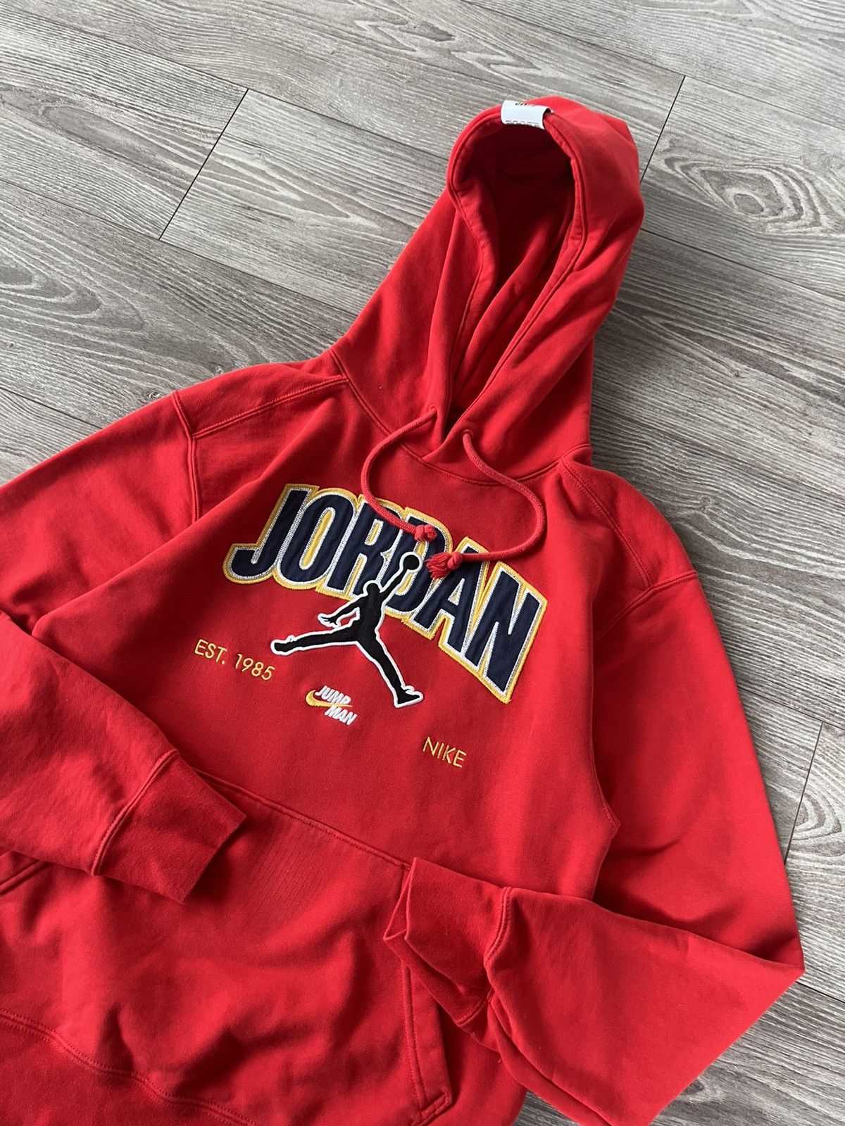 Jordan Brand × Nike ‼️Nike Air Jordan Jump Man Big Logo Hoodie Size US S / EU 44-46 / 1 - 19 Thumbnail