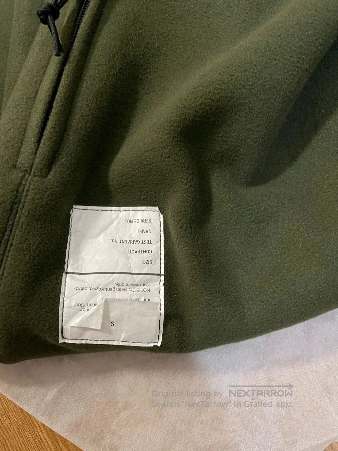 N.Hoolywood N.HOOLYWOOD Fleece Relaxed Straight Pants. Size US 36 / EU 52 - 4 Thumbnail