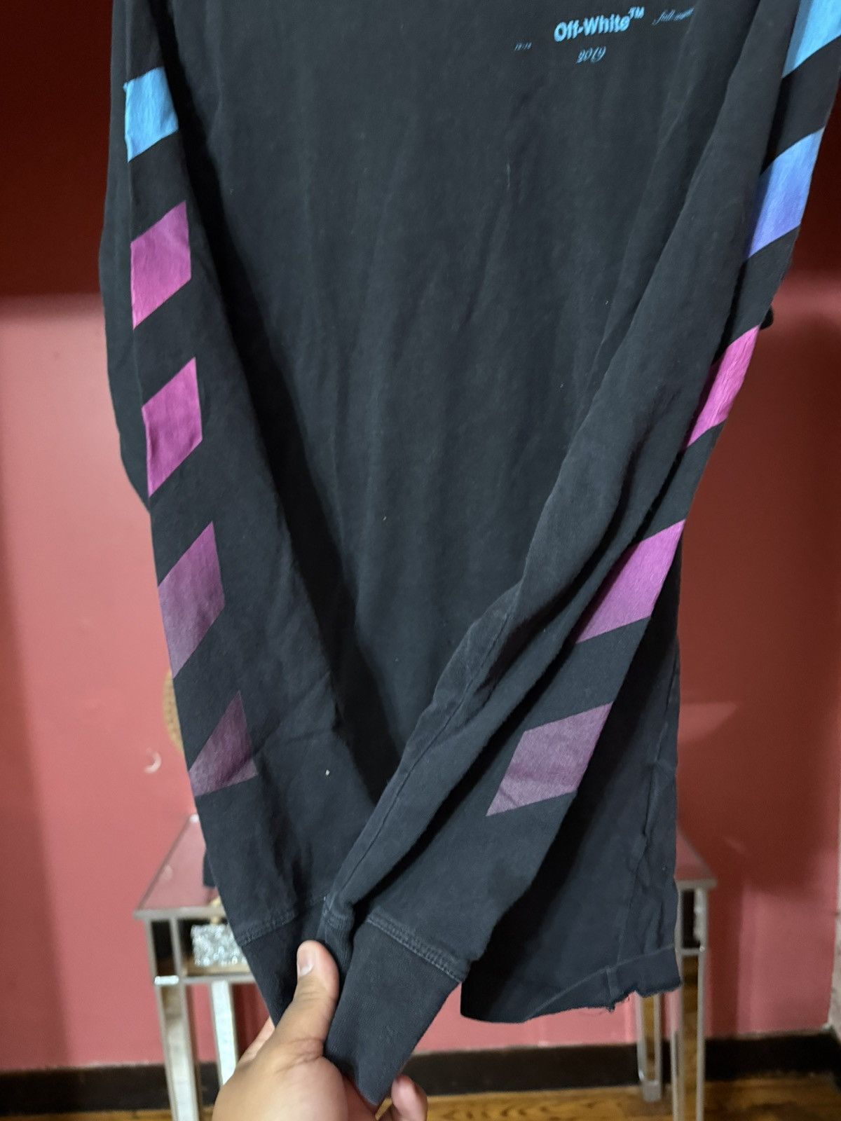 Off-White Off-White Gradient Long Sleeve Size Medium Size US M / EU 48-50 / 2 - 5 Thumbnail