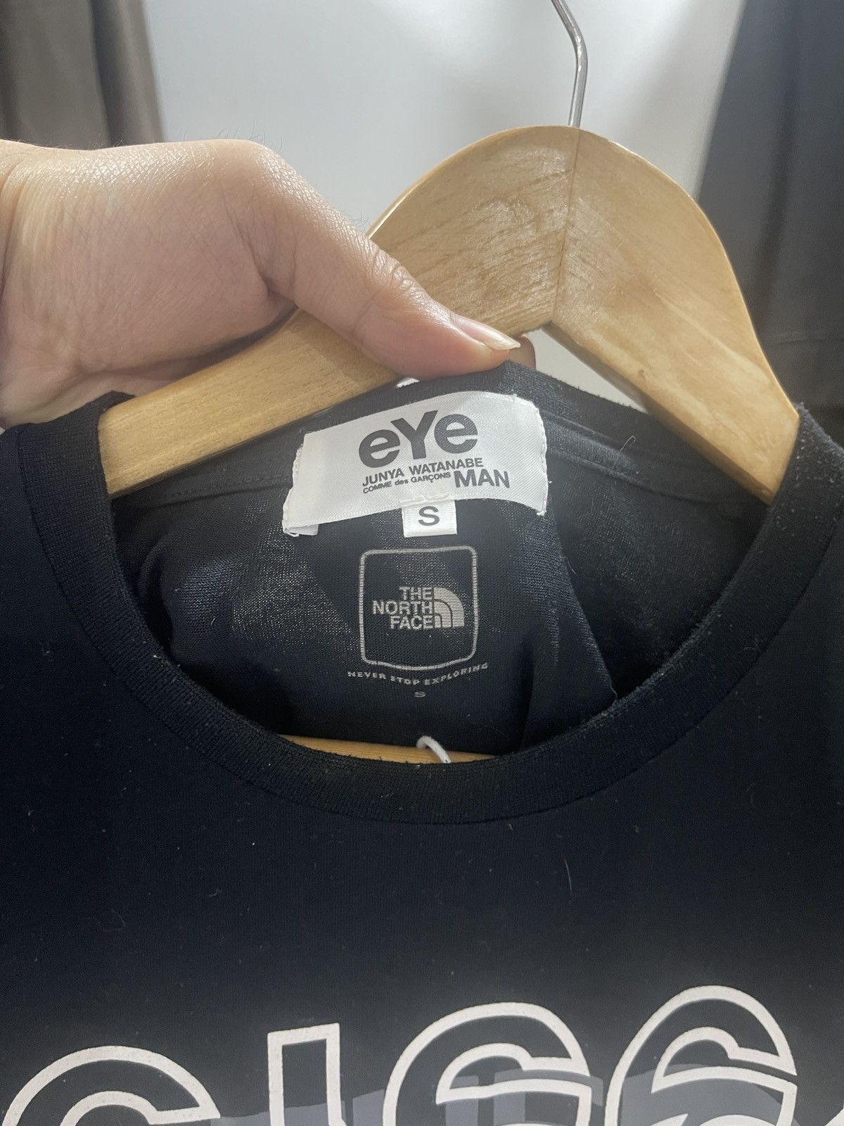 Junya Watanabe × The North Face Overlapping Typography T-Shirt Size US S / EU 44-46 / 1 - 8 Thumbnail