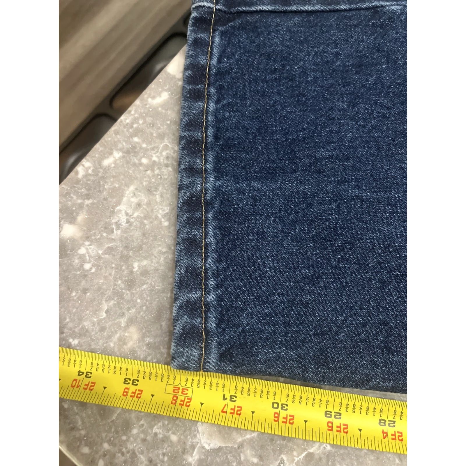 Wrangler Wrangler Men's Five Star Blue Jeans Size 46x32 Regular Denim 5 Pocket NWT Size US 30 / EU 46 - 3 Thumbnail
