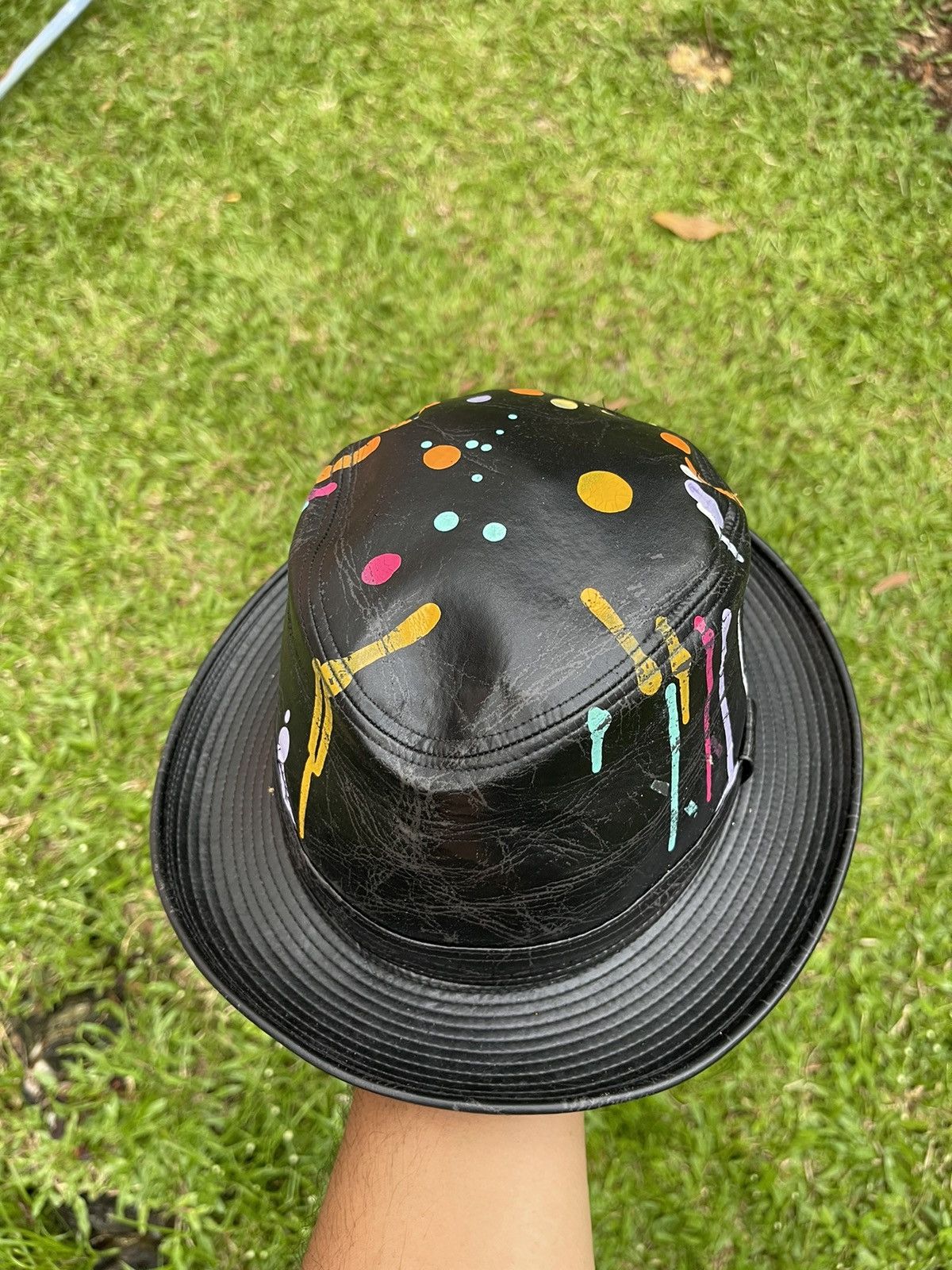 K-Way × agnes b. Rare Agnes B x K-Way Hat 1/500 Limited Edition Paint Size ONE SIZE - 2 Thumbnail