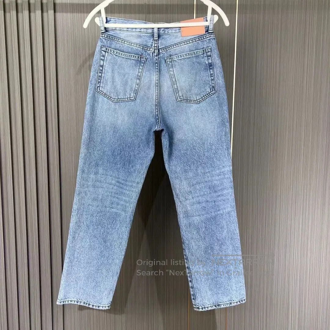 Acne Studios Acne Studios Washed Leather Patch Jeans. Size 25" / US 0 / IT 36 - 2 Thumbnail