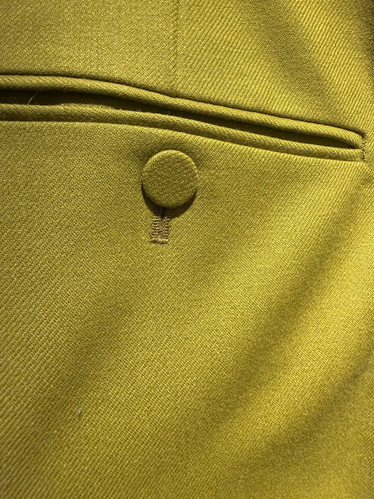 Gucci mustard wool wide legged pants size48 Size US 31 - 4 Thumbnail