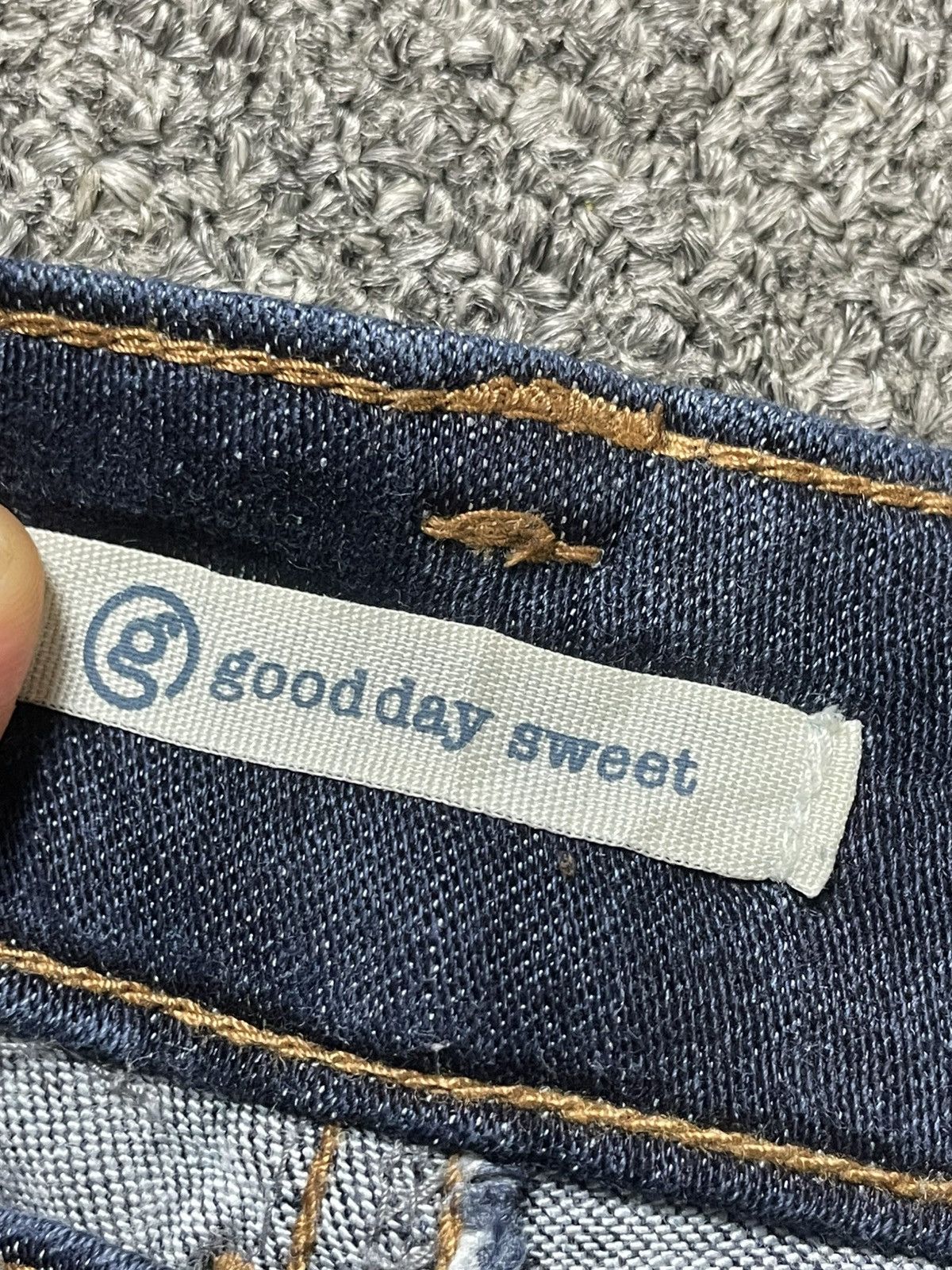 Japanese Brand × Vintage GOOD DAY SWEET Brand Regular Fit Denim Jeans (117) Size US 33 - 6 Thumbnail