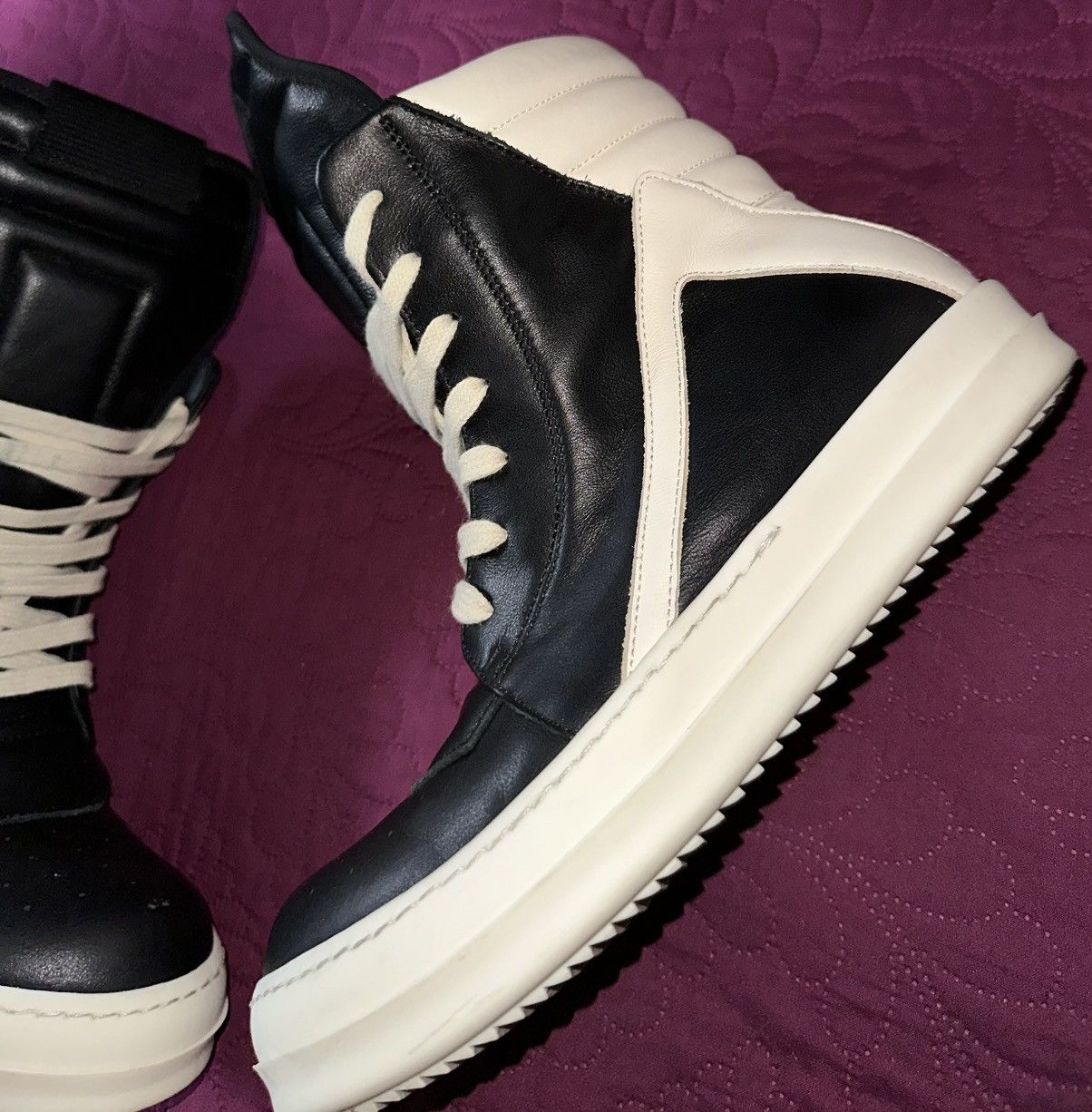 Rick Owens Rick Owens Geobasket Size US 7.5 / EU 40-41 - 10 Thumbnail