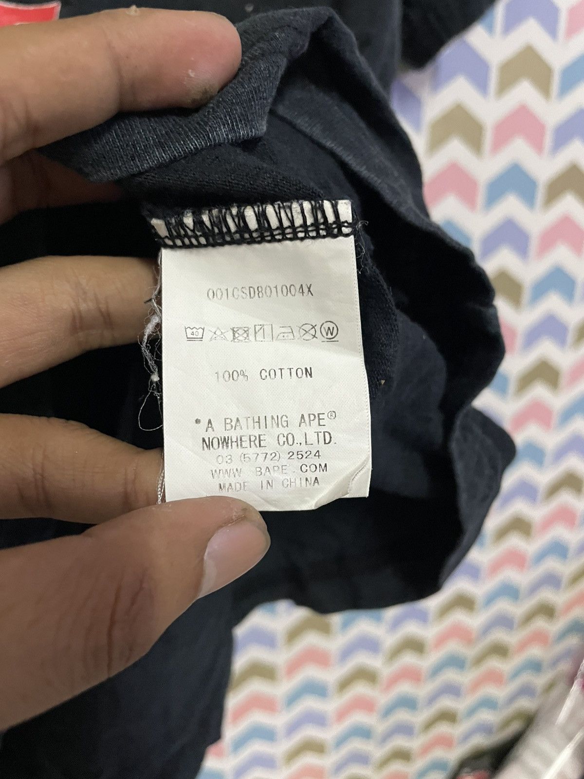 Bape A Bathing Ape Black Shirt Size US L / EU 52-54 / 3 - 8 Thumbnail
