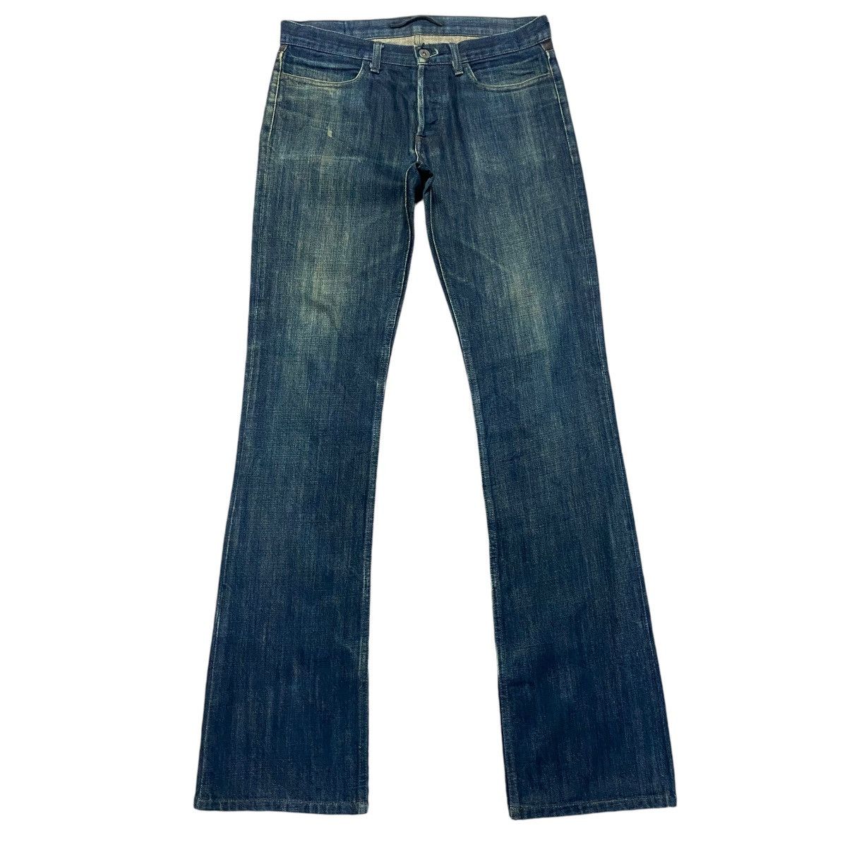 RIPVANWINKLE Rip Van Winkle Denim Hybrid Flare Jeans Size US 30 / EU 46 - 2 Thumbnail