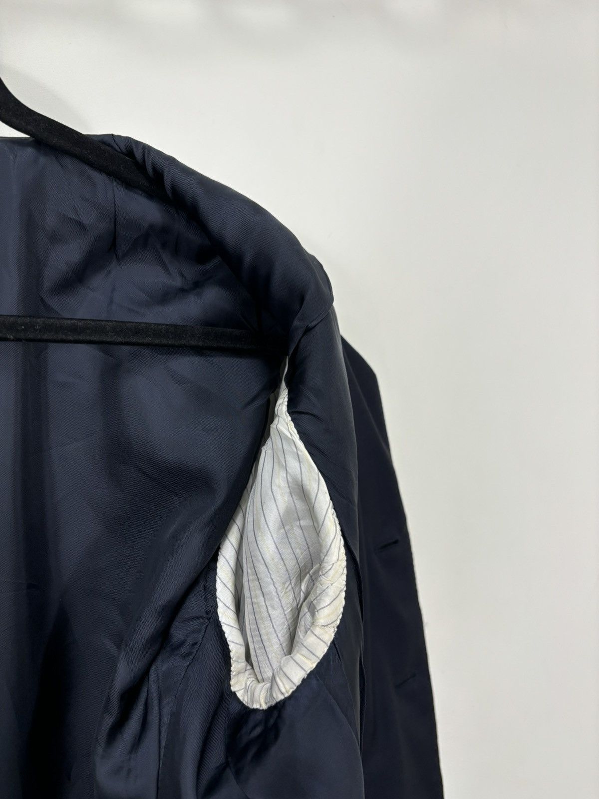 Ermenegildo Zegna Ermenegildo Zegna Men’s 3-Buttons Navy Wool Blazer Jacket Size 40R - 14 Thumbnail