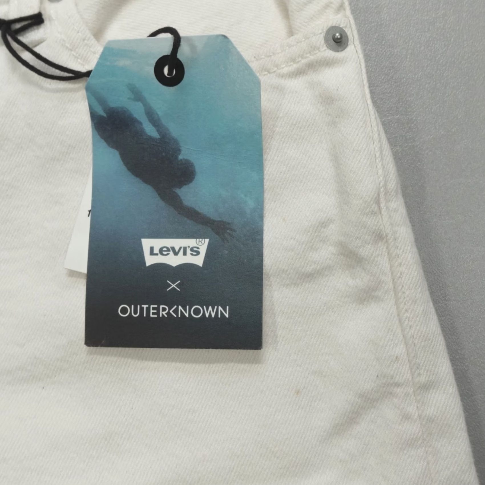 Levi's Outerknown x Levi's 511 Slim Fit Denim Jeans Men's 30x32 5-Pockets Cotton Hemp Size US 30 / EU 46 - 2 Thumbnail